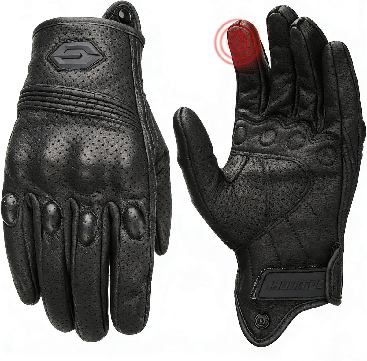 Guantes de motocicleta para hombre, protección para pantalla táctil...