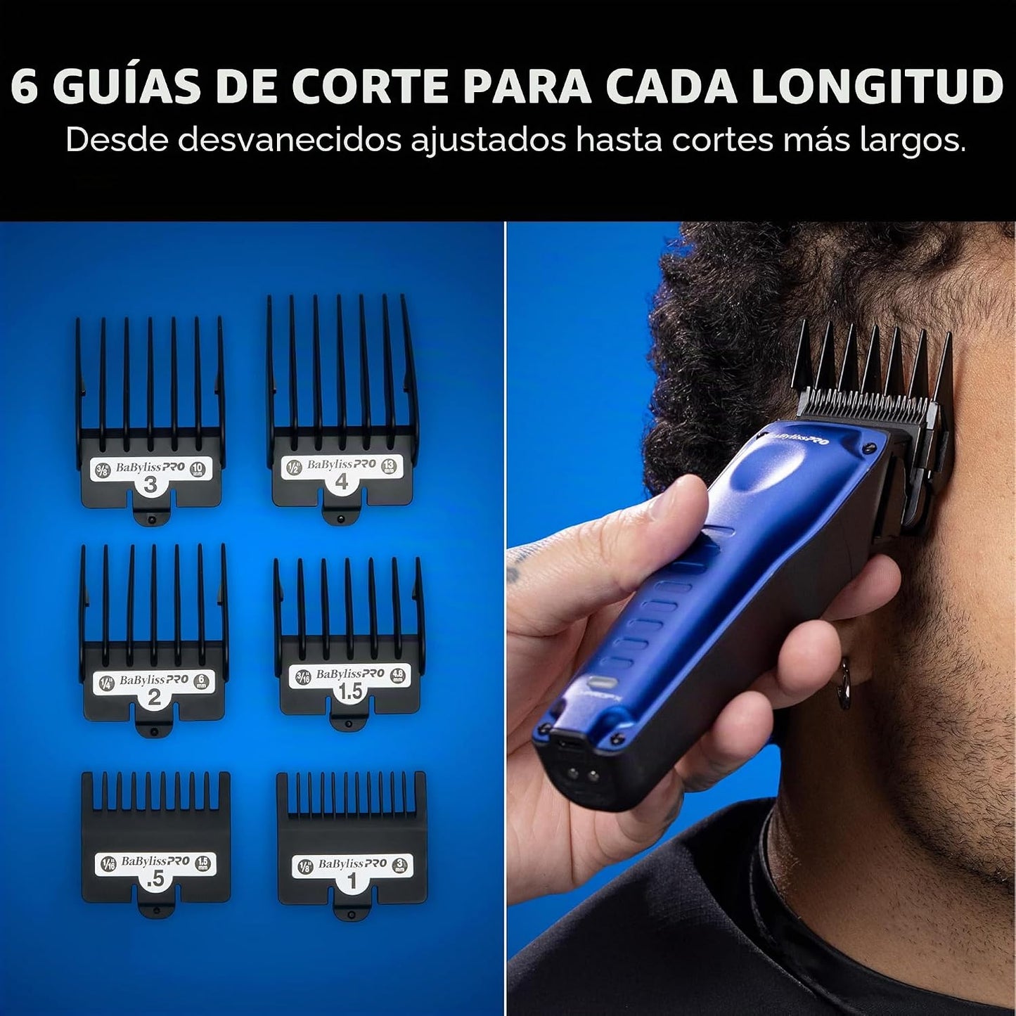 BaBylissPRO Recortadoras LO-PROFX compactas de alto rendimiento par...