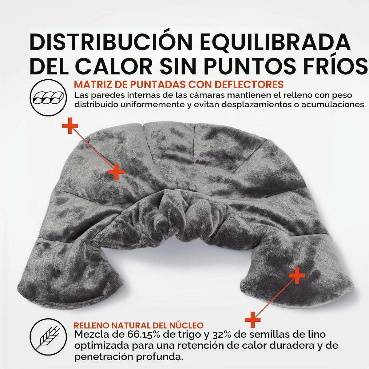 Sharper Image Envoltura térmica para cuello y hombros \u2013 Almoha...