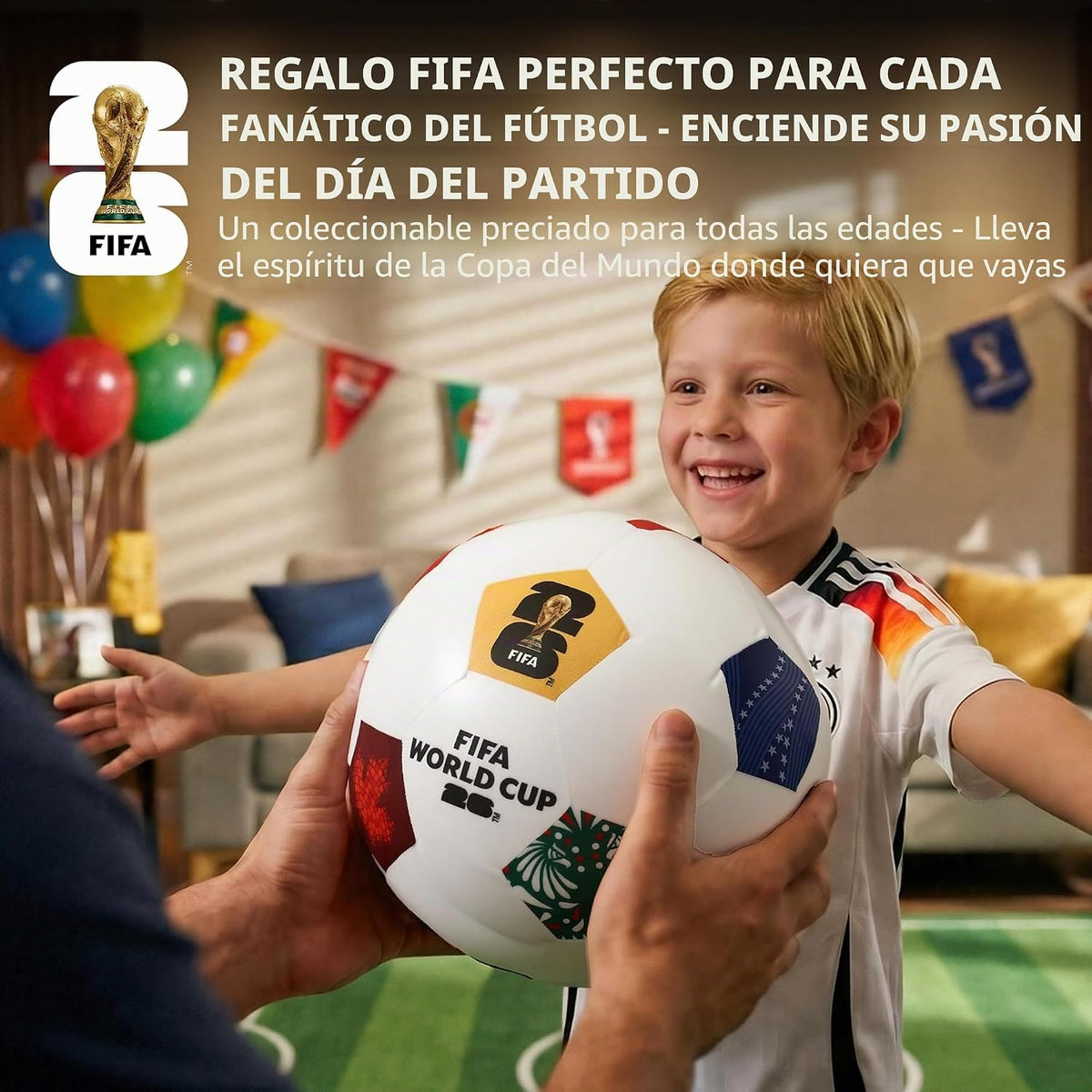 Pelota de fútbol oficial de la Copa Mundial de la FIFA 2026, almoha...