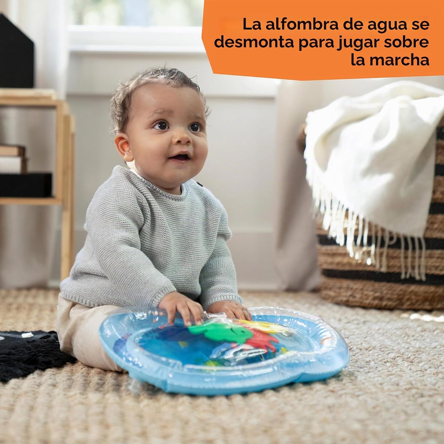 Baby Einstein Ocean Explorers Snack &amp; Splash - Silla alta plega...