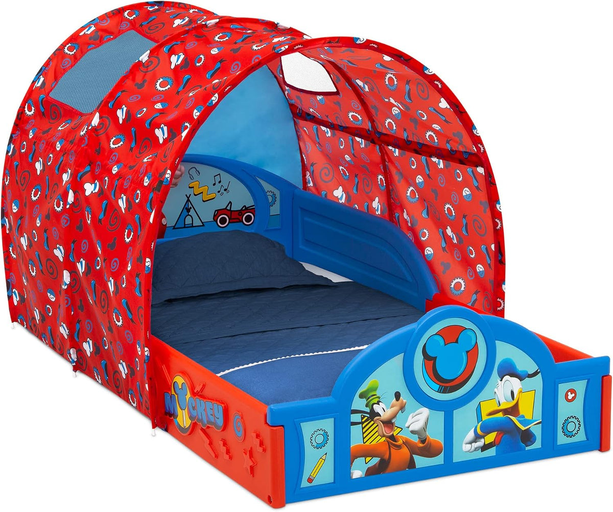 Delta Children - Cama para dormir y jugar para niños pequeños con t...
