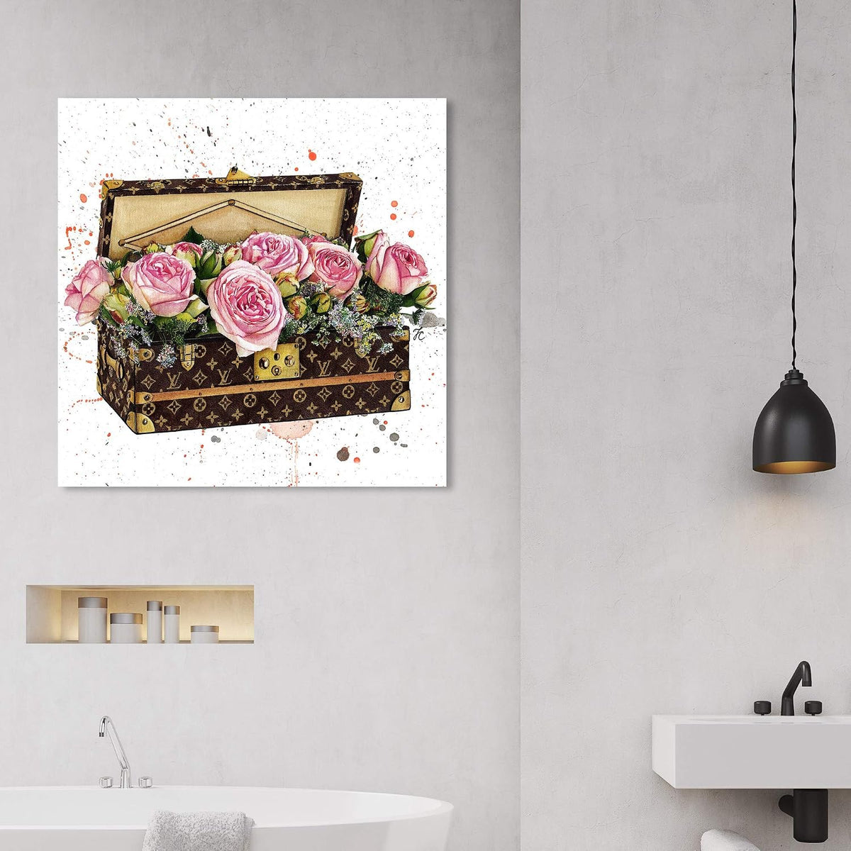 The Oliver Gal Artist Co. Lienzo decorativo para pared de moda y gl...