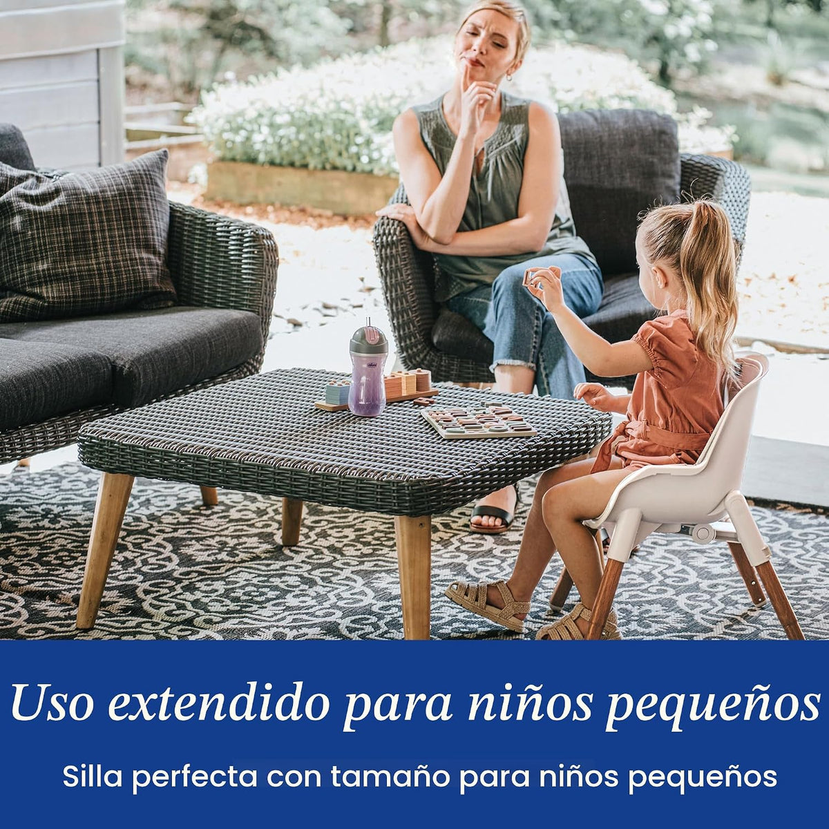Chicco Zest LE - Silla alta plegable 4 en 1 para bebés y niños pequ...