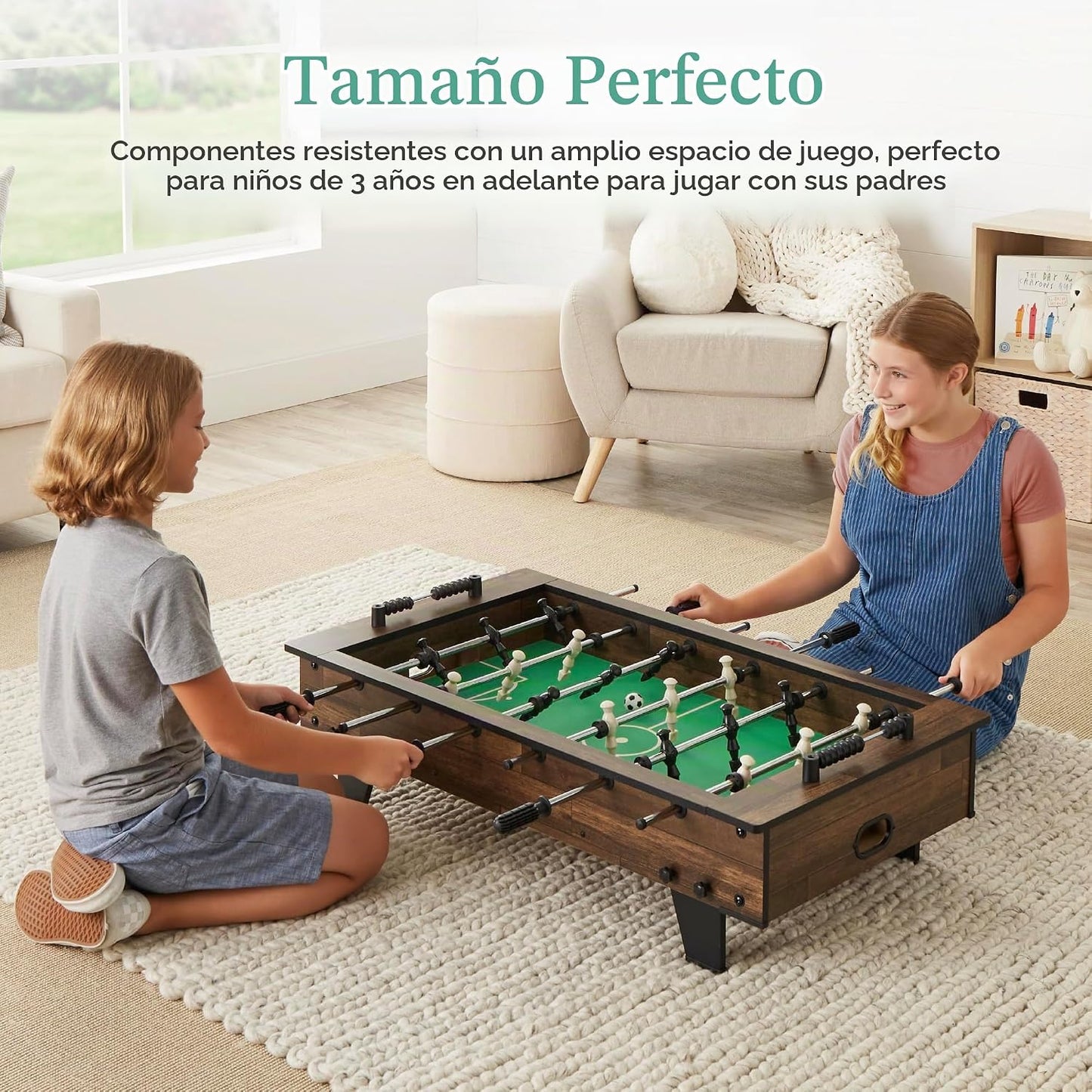 Best Choice Products - Mesa de futbolín de mesa de 40 pulgadas, mes...