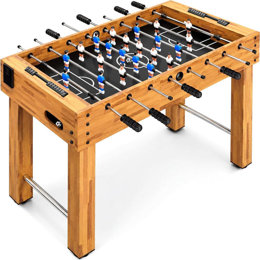 SereneLife Mesa de futbolín de 48 pulgadas, mesa de juego de fútbol...