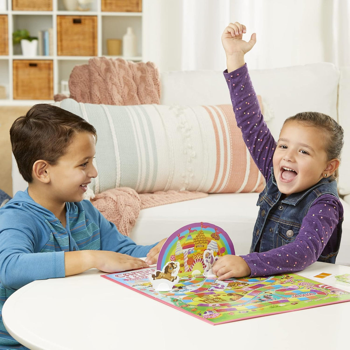 Hasbro Gaming Candy Land Unicorn Edition - Juego de mesa preescolar...