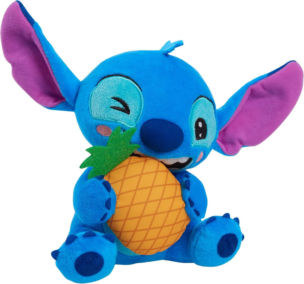 Disney Stitch - Peluche pequeño de Stitch y piña, animal de peluche...