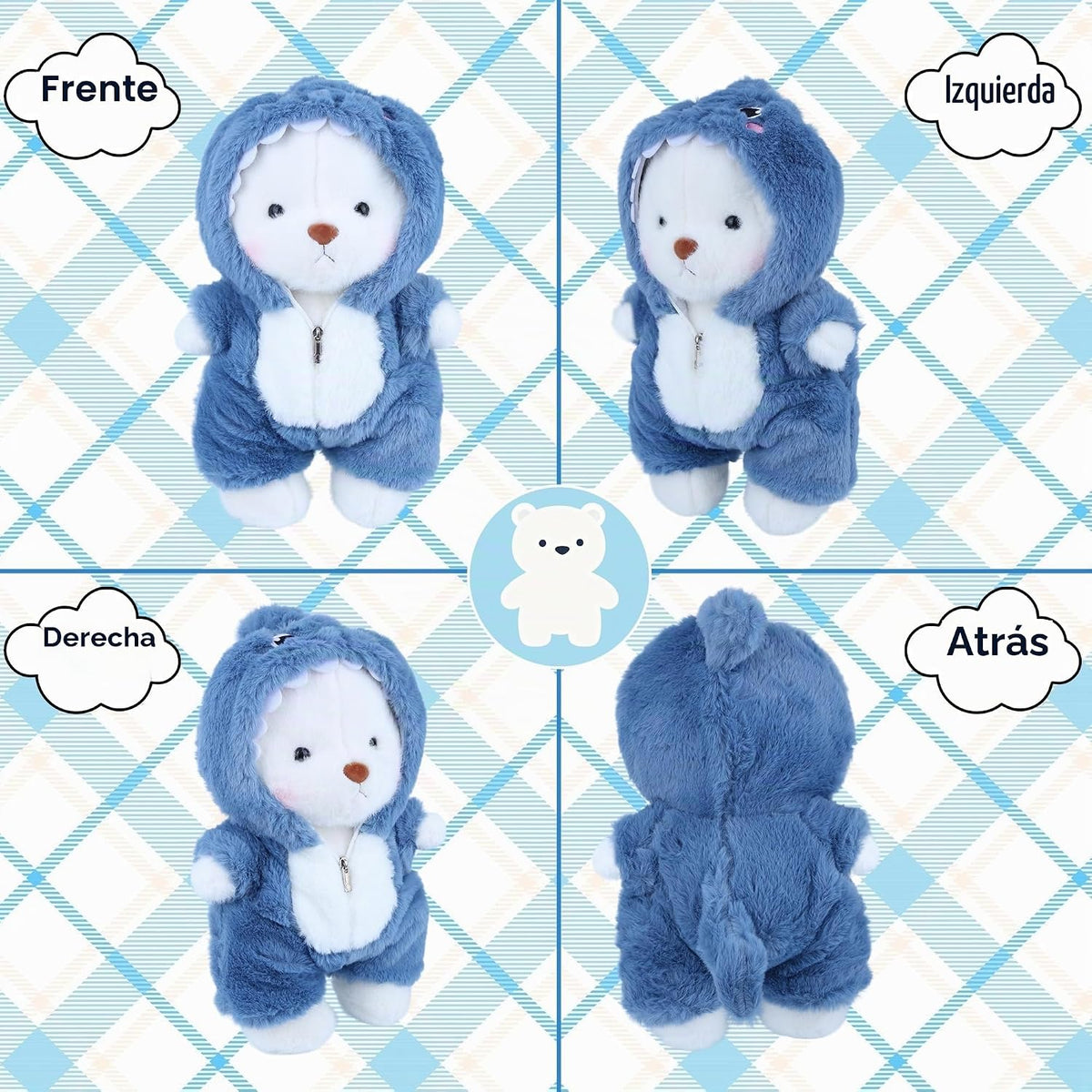 Animales de Peluche Oso de Peluche, Peluches Oso de Peluche Juguete...