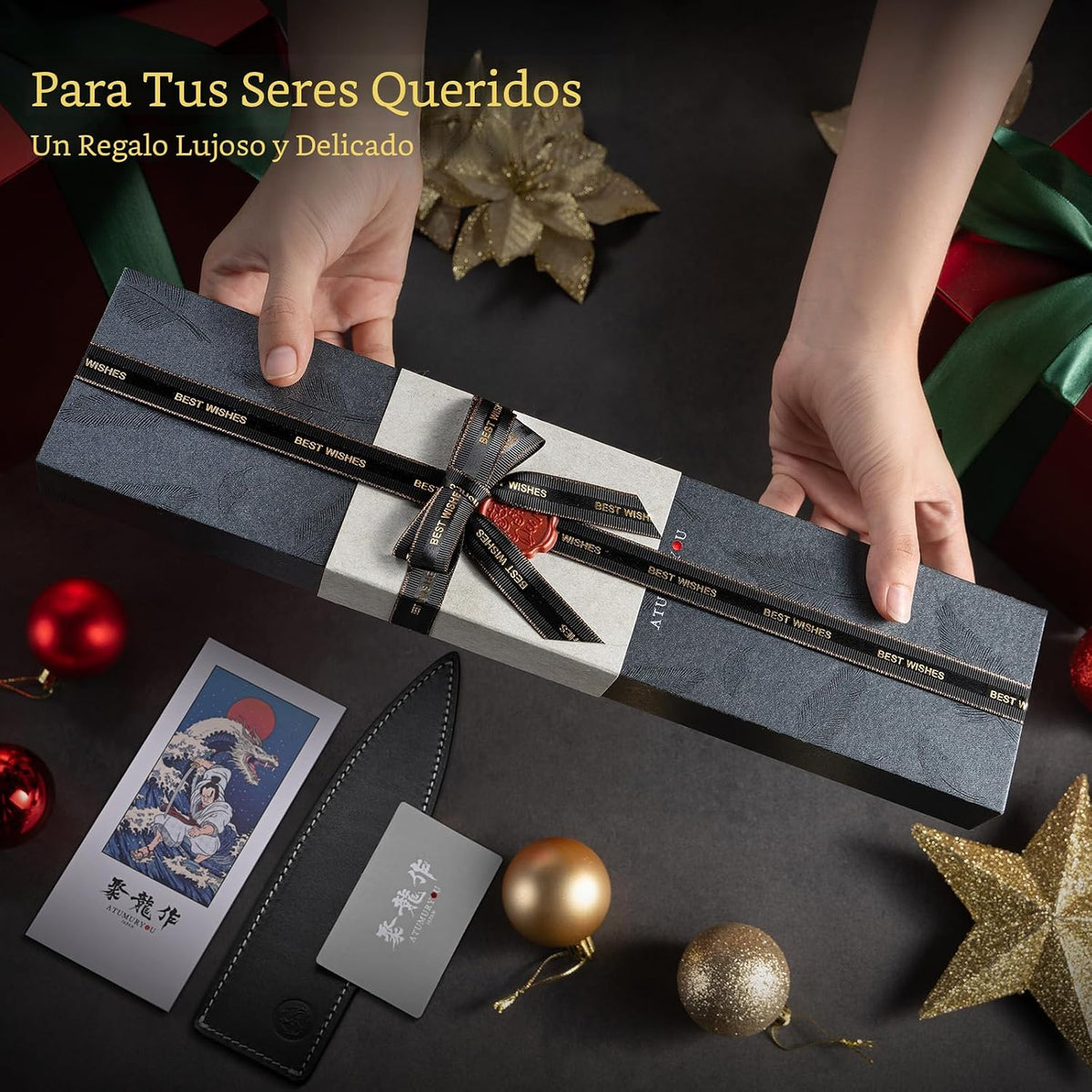 Cuchillo utilitario japonés de 5.5", acero Damasco VG10 de 67 c...