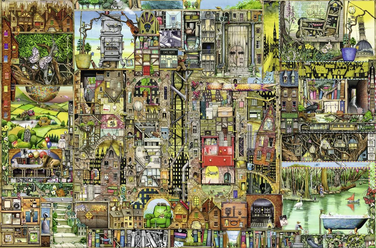 Ravensburger Colin Thompson: Rompecabezas de la ciudad extraña (500...