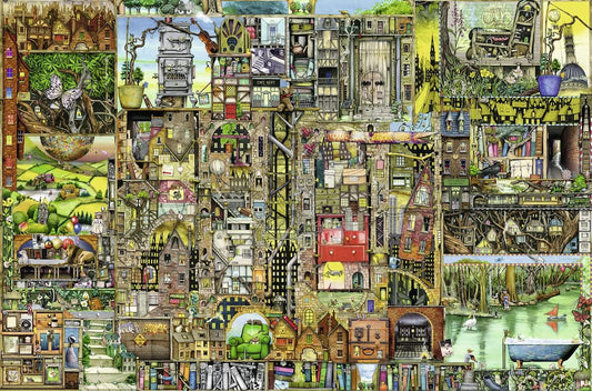 Ravensburger Colin Thompson: Rompecabezas de la ciudad extraña (500...