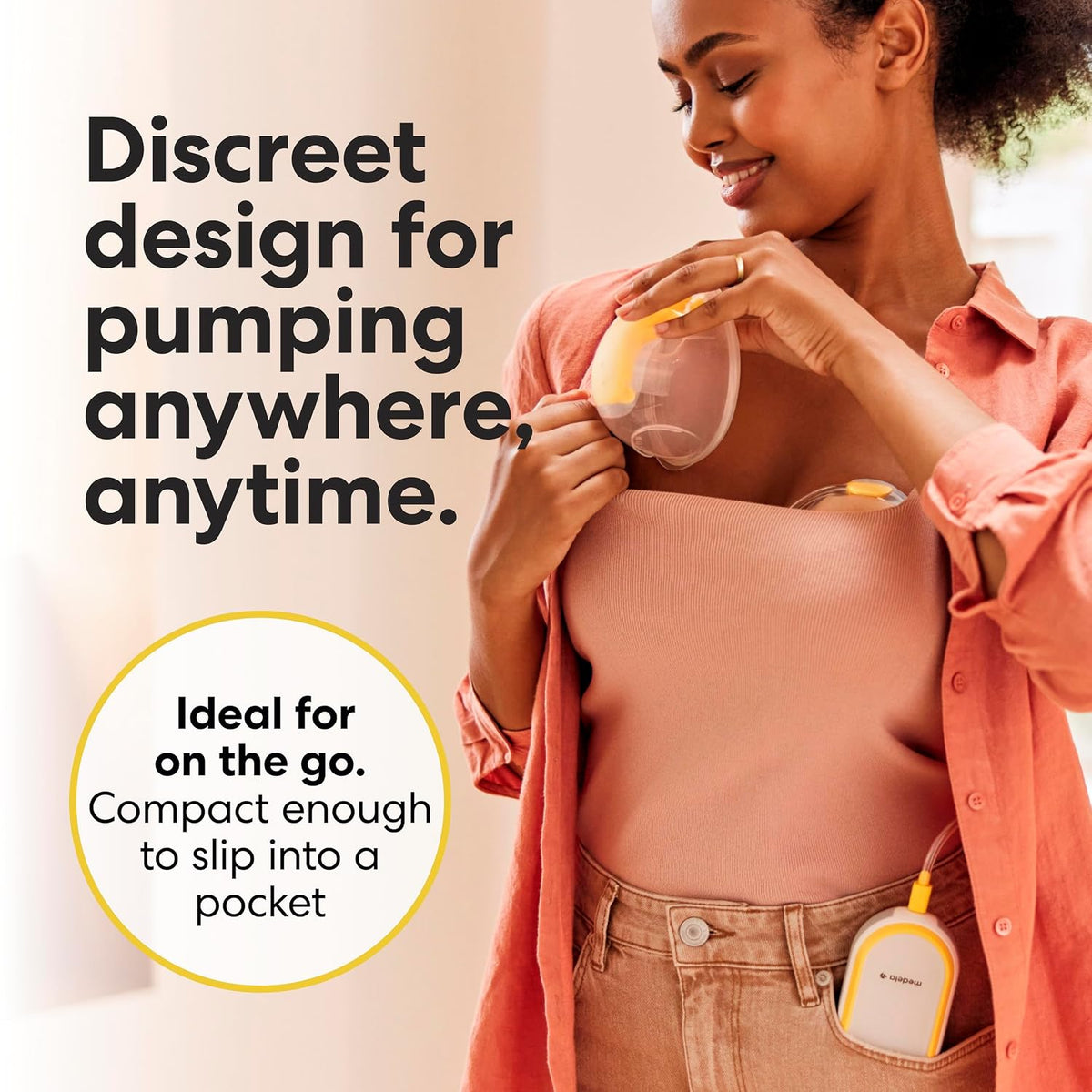 Medela Freestyle - Extractor de leche eléctrico doble manos libres...