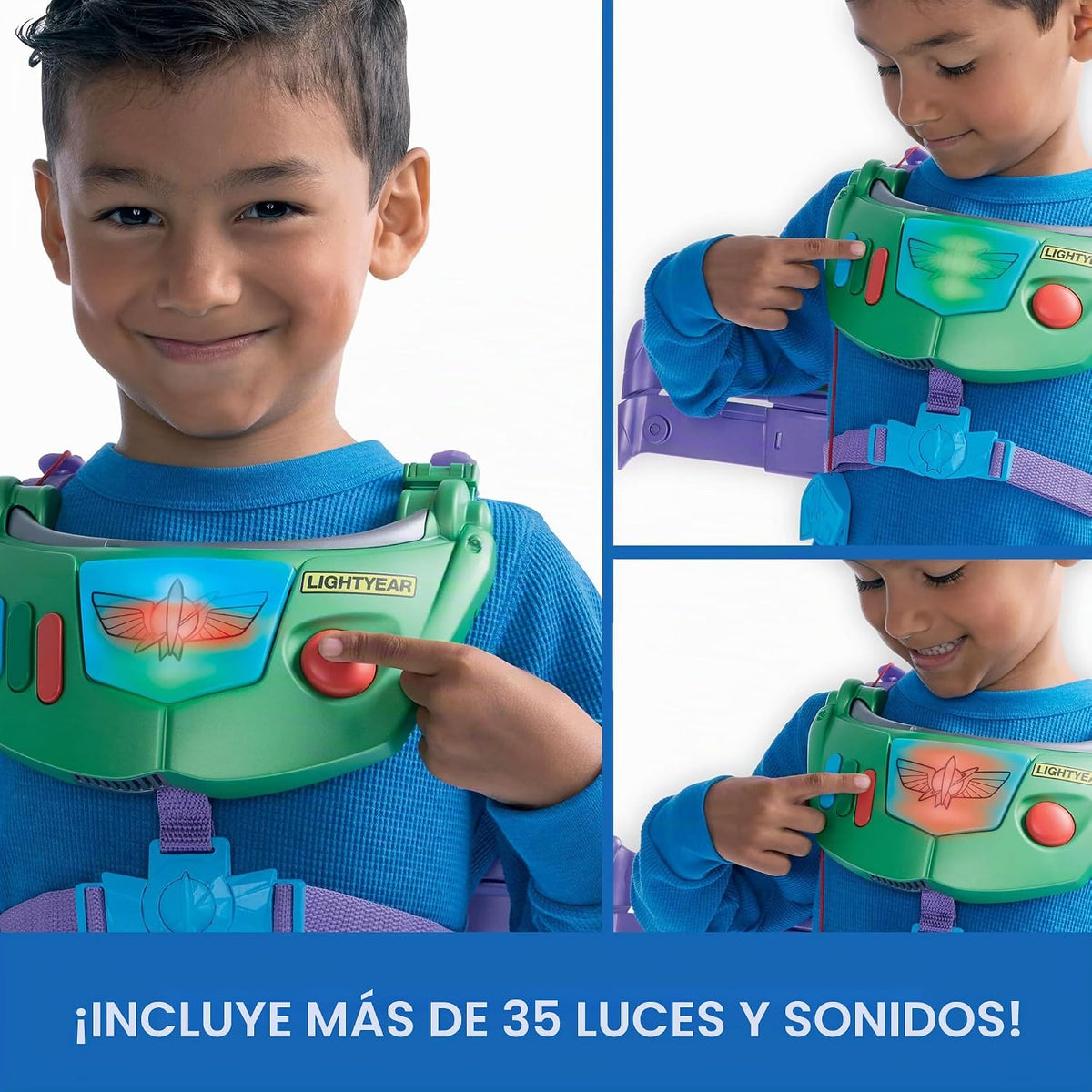 Mattel Disney y Pixar Toy Story 5 Hi-Tech Space Ranger Jetpack, equ...