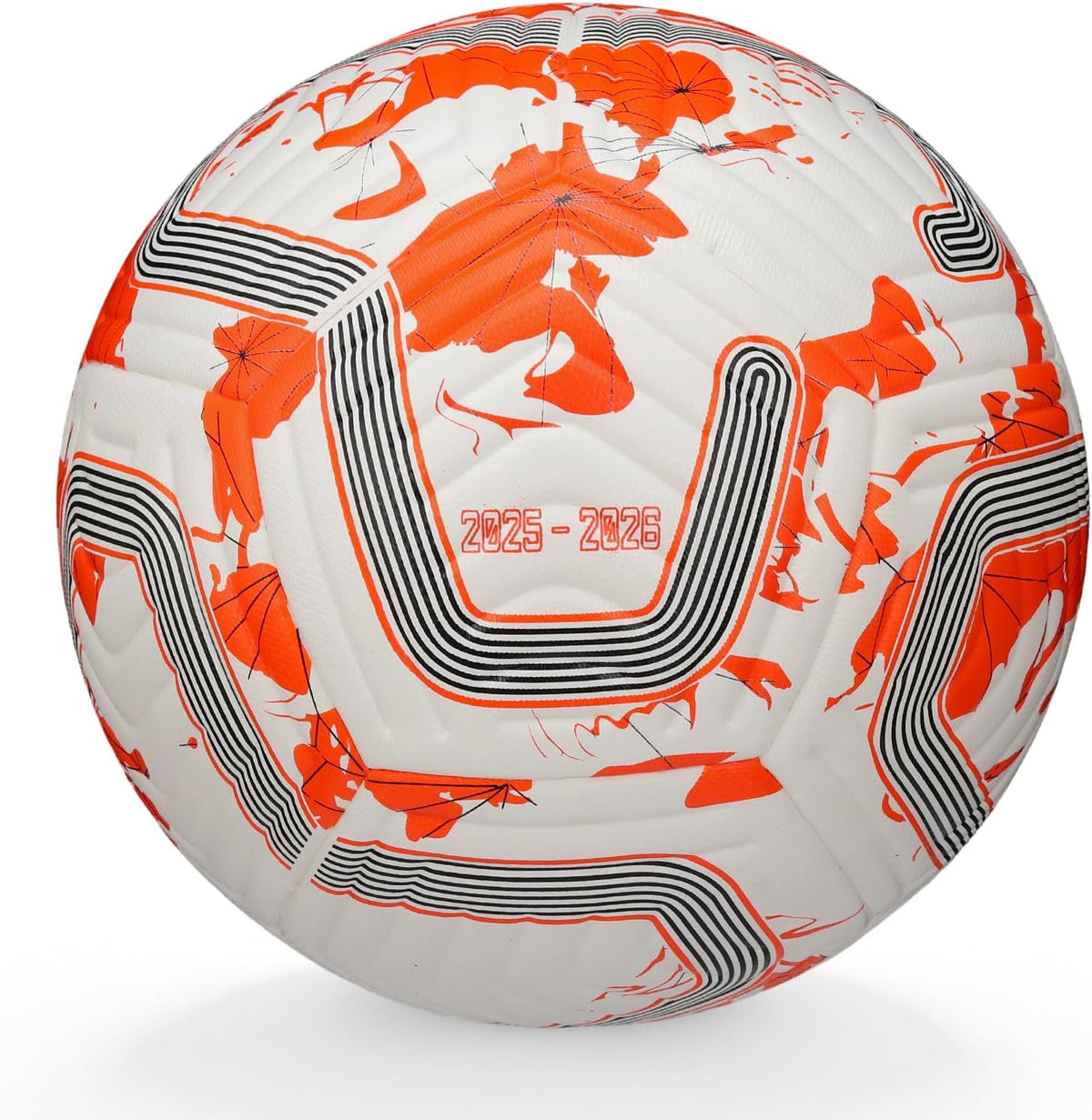 CWBCWB Balón de fútbol tamaño 5 para adultos y jóvenes, pelota de e...