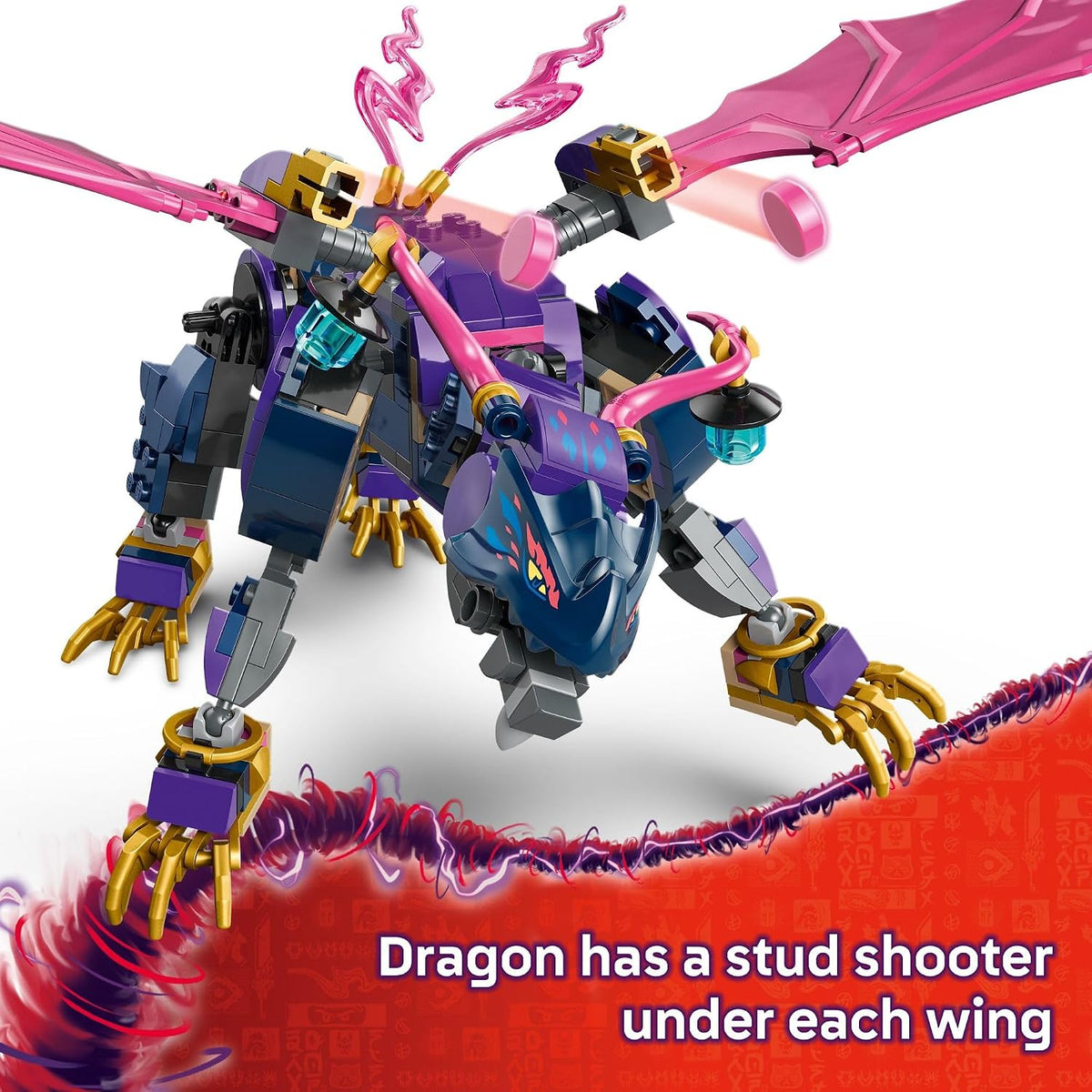 LEGO NINJAGO Rontu El Dragón Maestro - Kit de construcción de model...