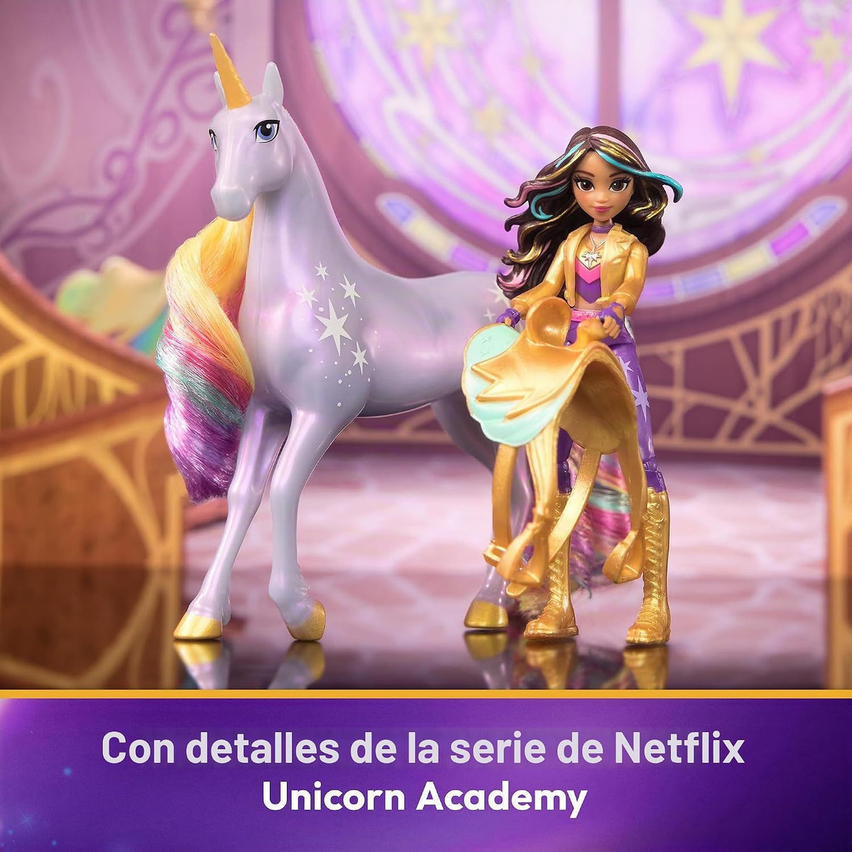 Unicorn Academy Sophia &amp; Wildstar, 2 accesorios, juguetes de un...