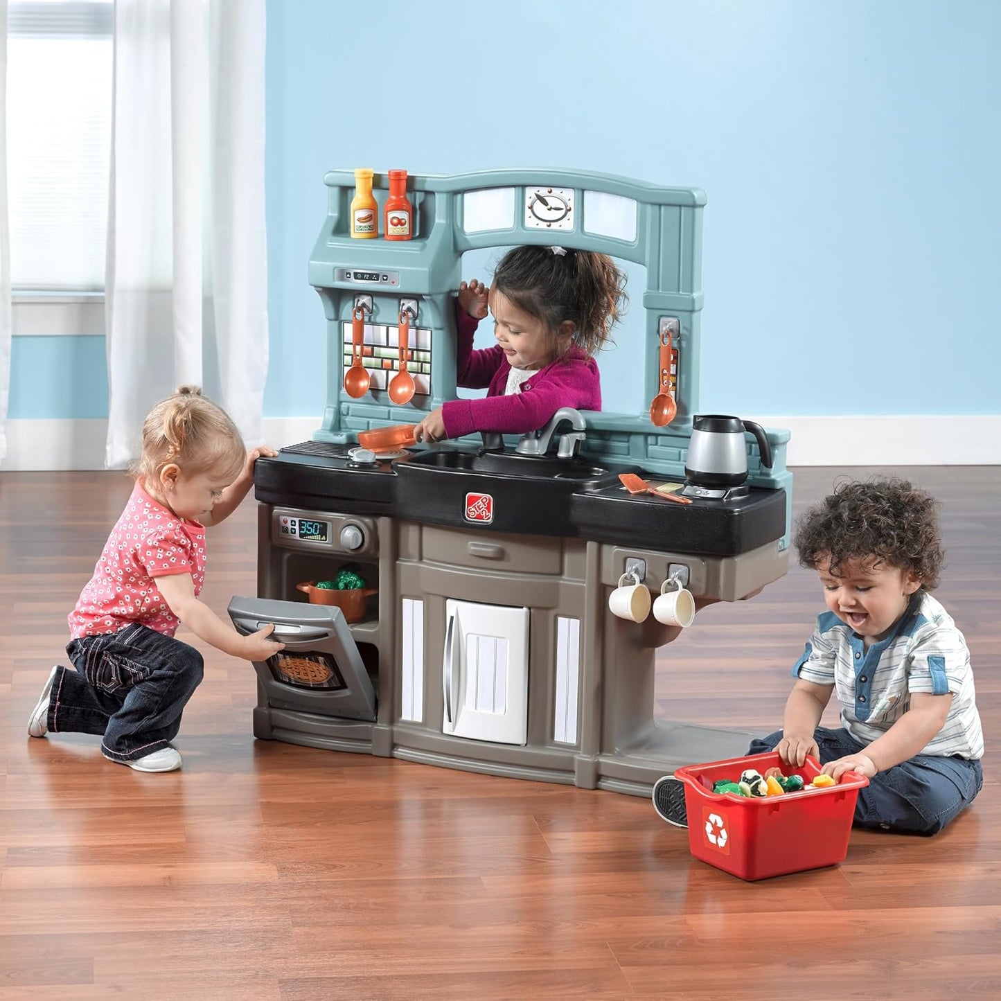 Step2 Best Chefs - Juego de cocina para niños, cocina para interior...