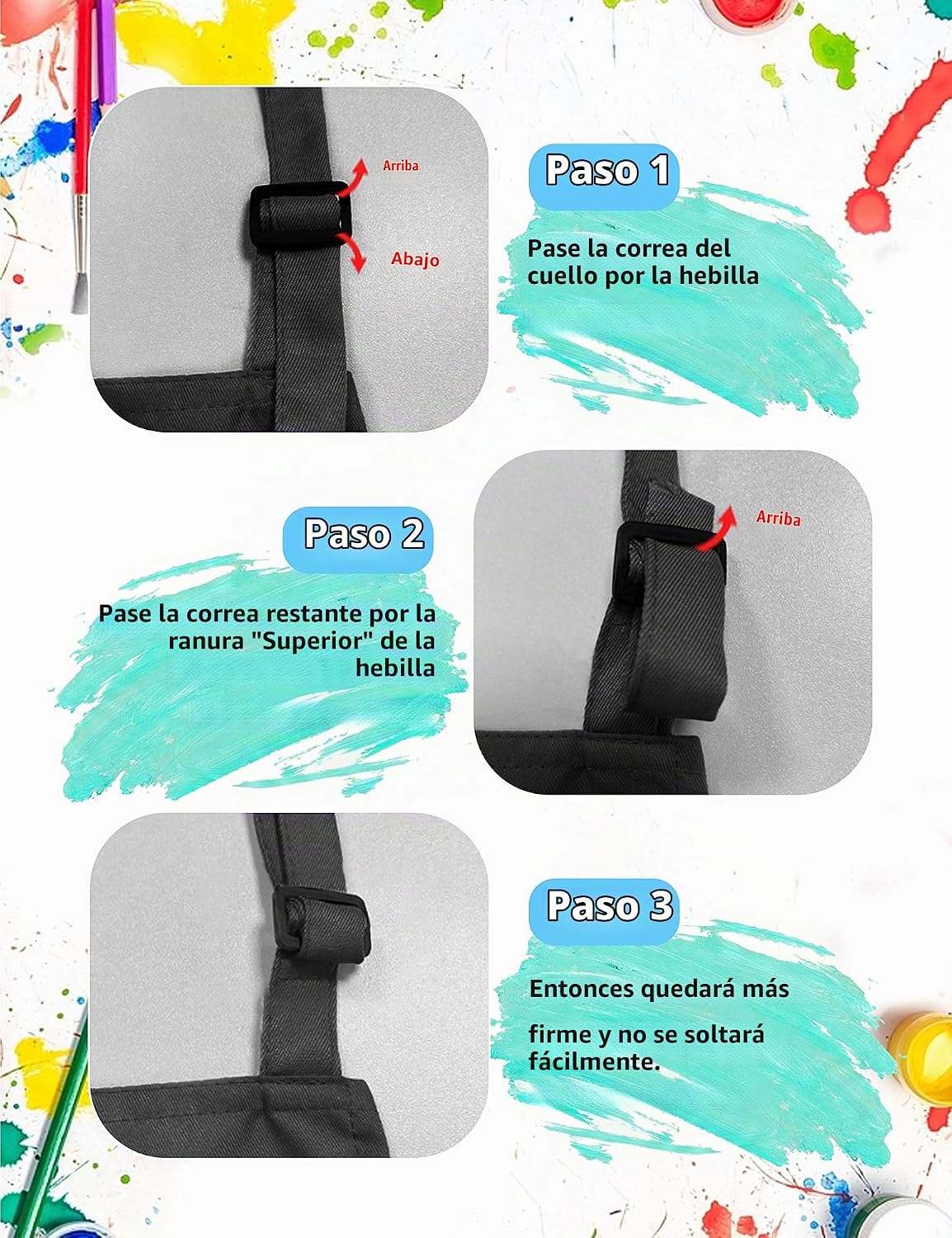 ZLEVEAYN Paquete de 30 delantales infantiles a granel con bolsillos...