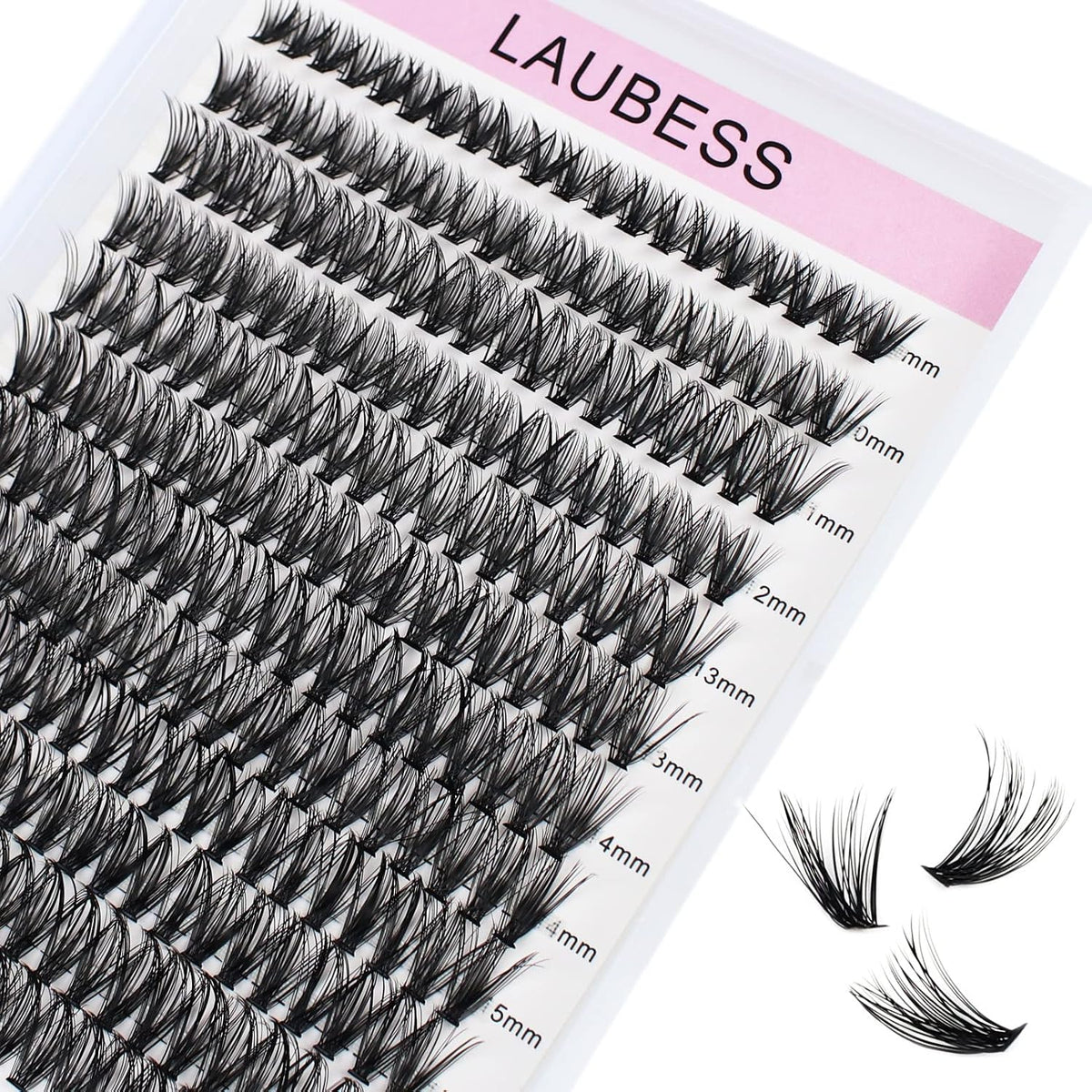 Extensiones de pestañas en racimo para colocar en casa, 240 unidade...