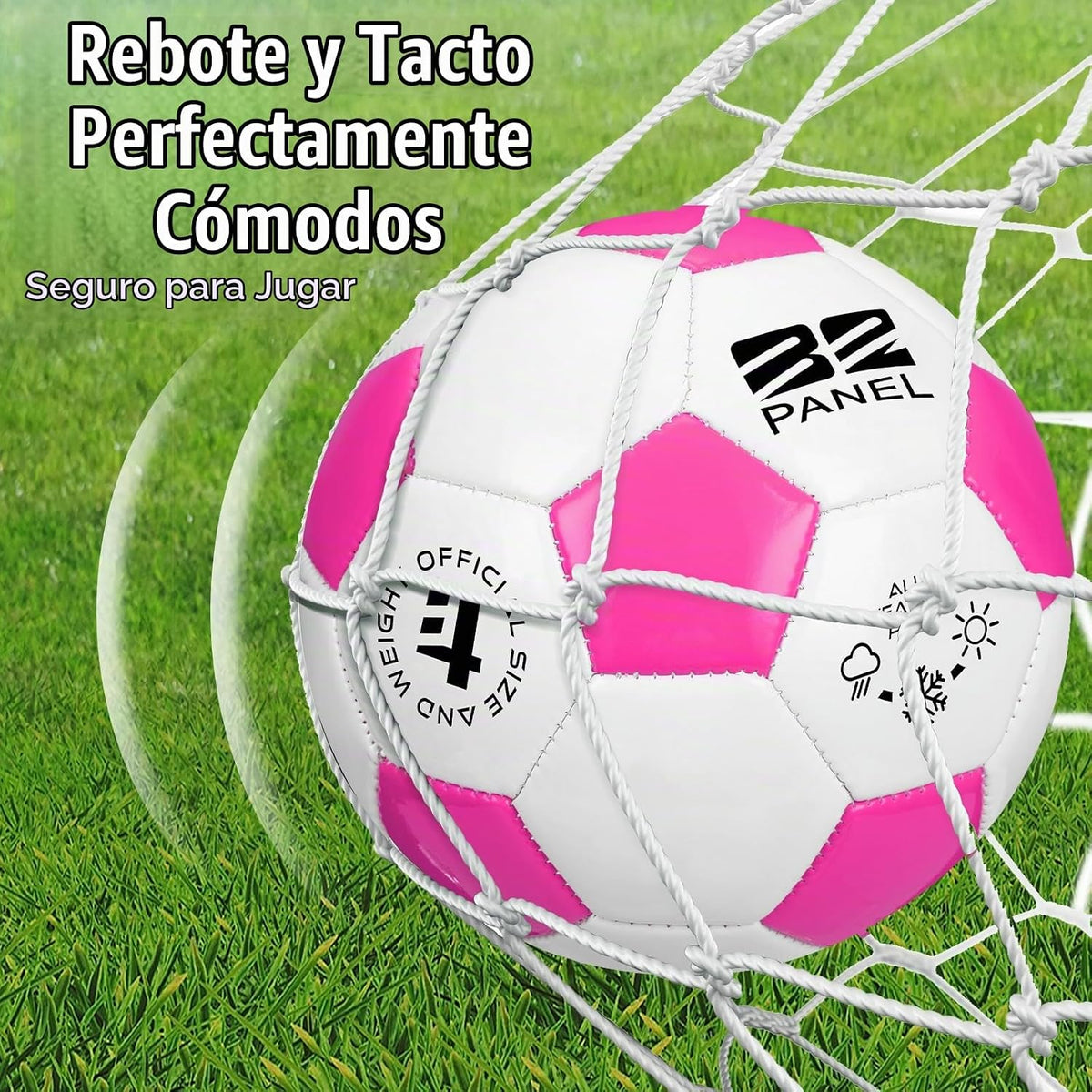 Shappy 2 pelotas de fútbol a granel con bolsa de malla de bomba | T...