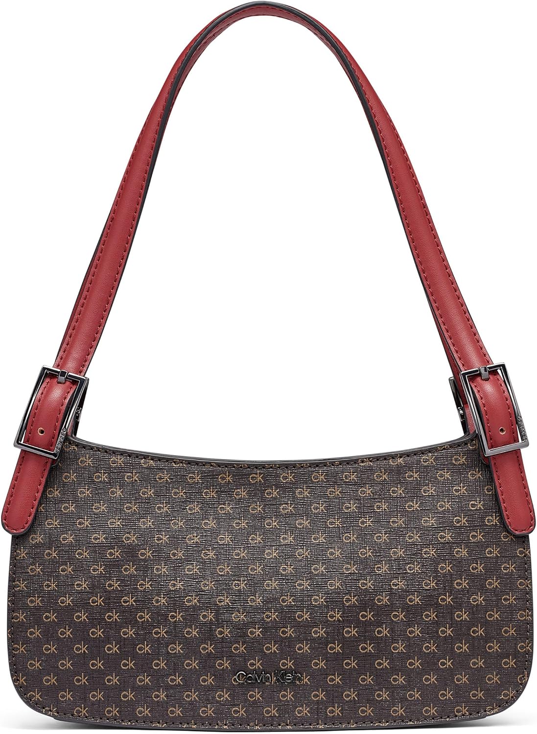 Calvin Klein Bolso de hombro Harlan East\/West con cremallera super...