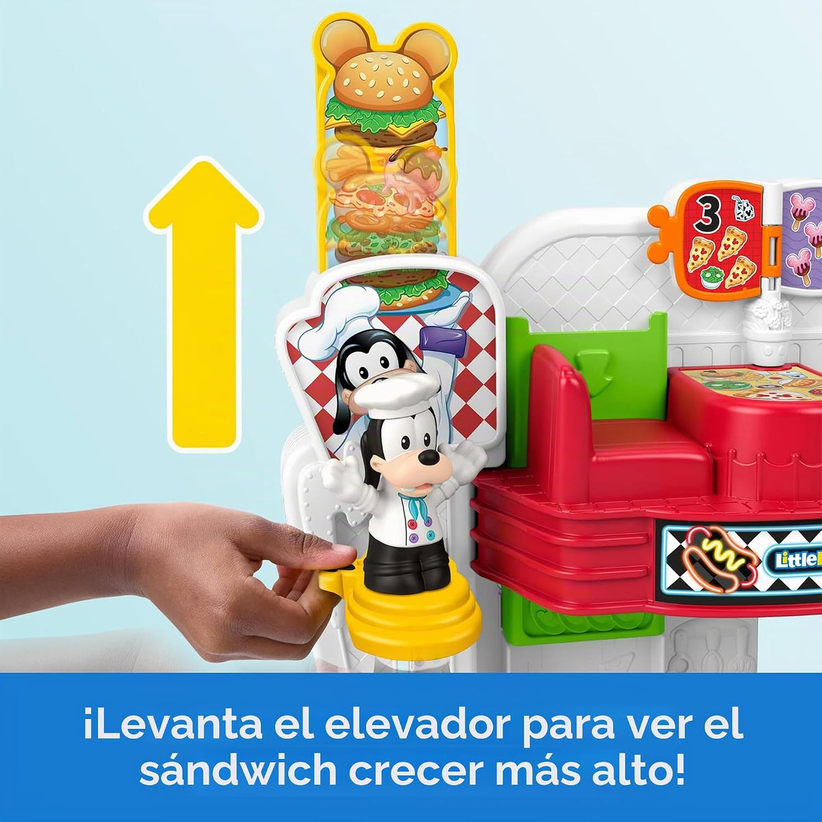 Fisher-Price Little People Disney Jr Mickey Mouse y Goofy\u2019s Di...
