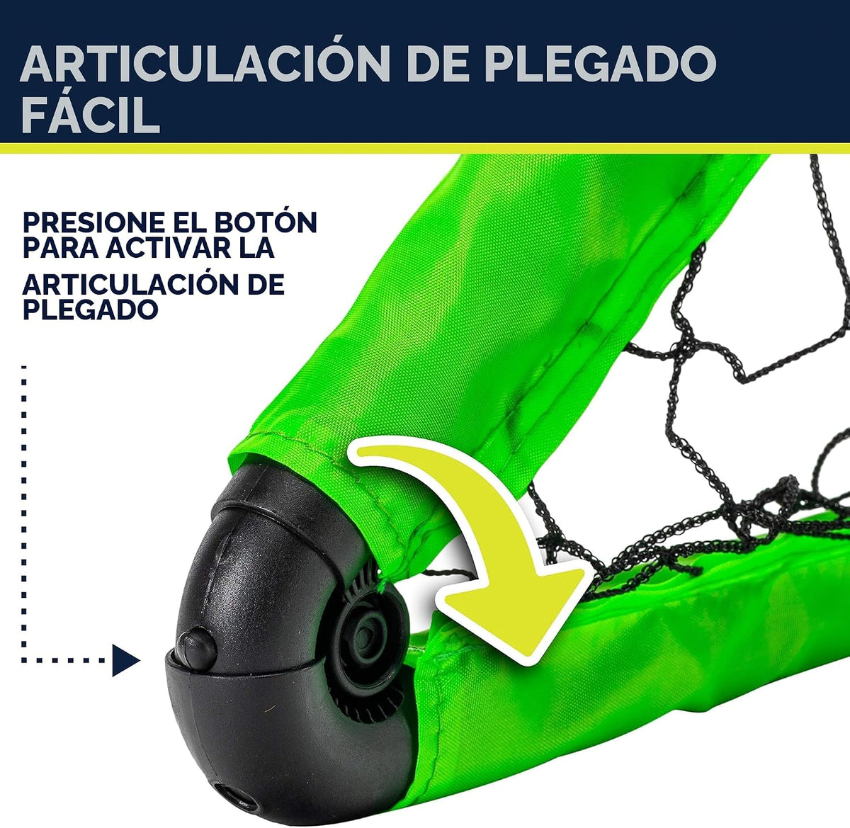 Franklin Sports Mini portería de fútbol con balón y bomba
