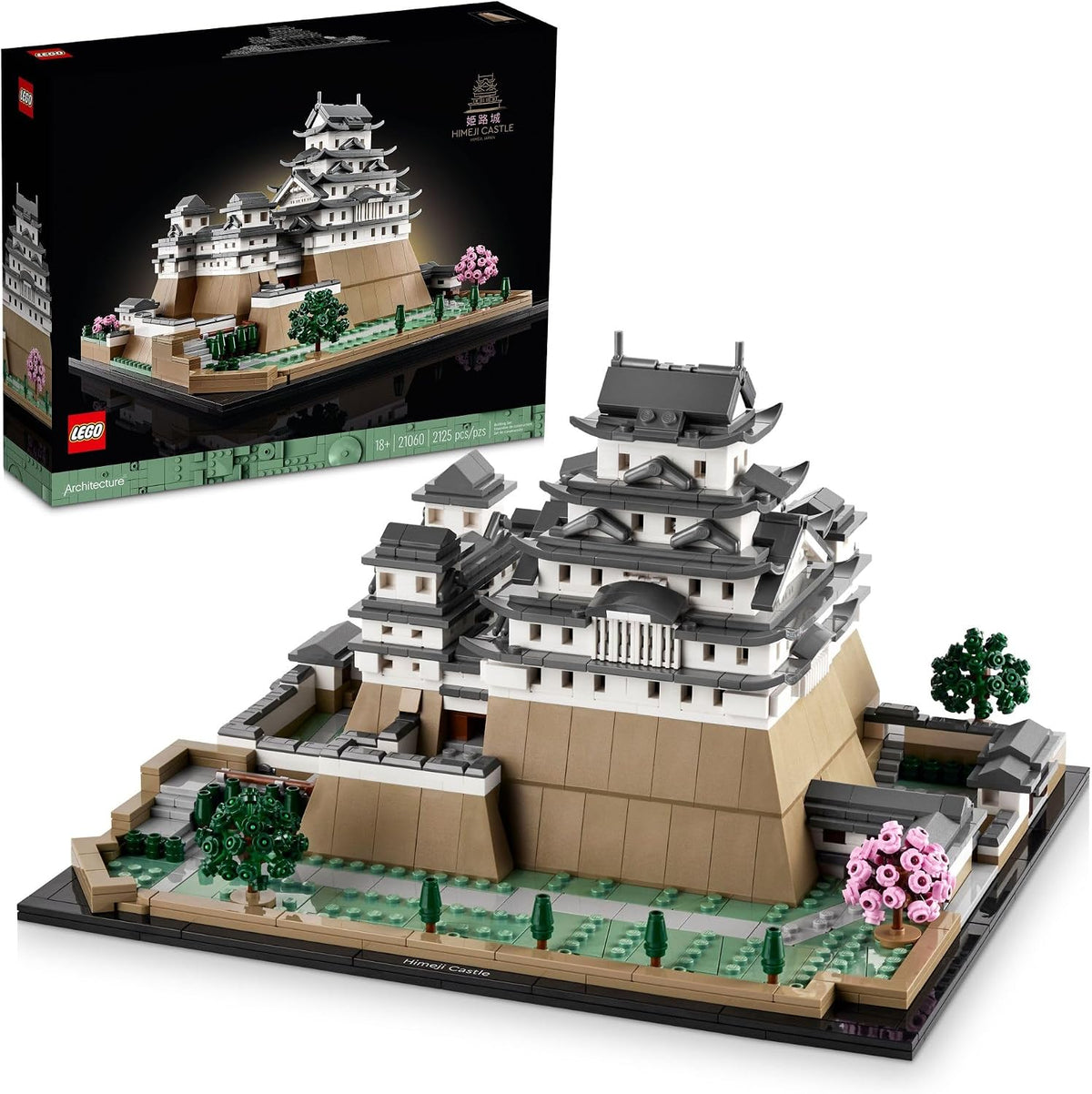 LEGO Architecture Landmarks Collection: Himeji Castle 21060 Juego d...
