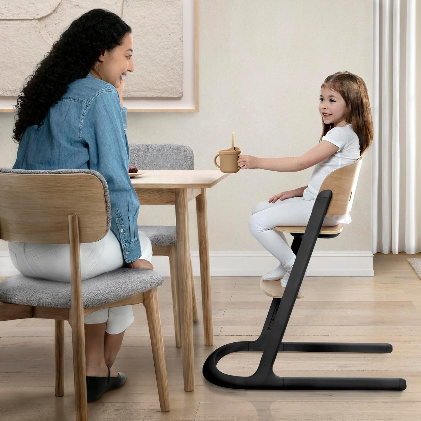 Delta Children Versa - Silla alta ajustable 3 en 1 para bebés y niñ...