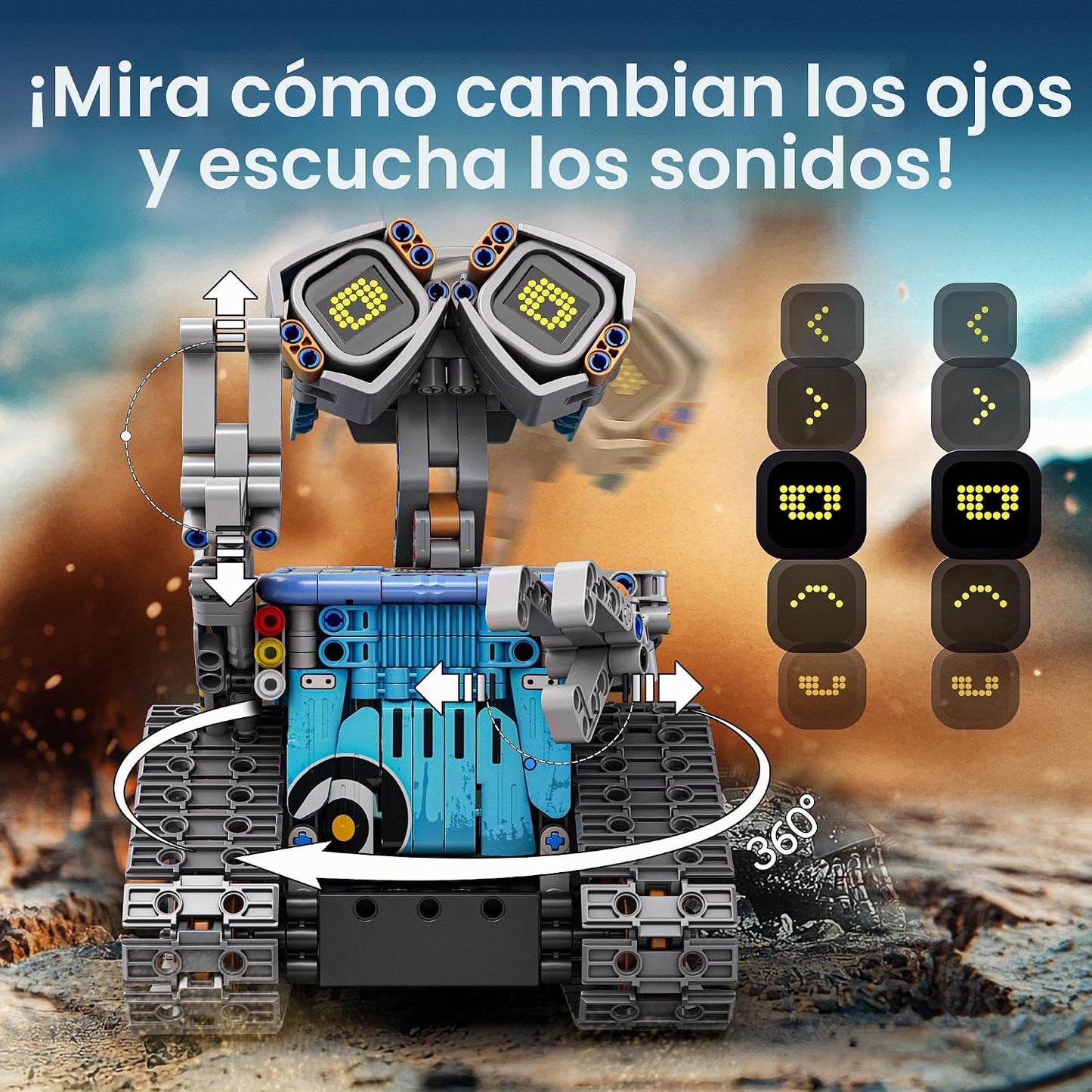 Sillbird - Kit de robot de construcción, regalos STEM para niños de...