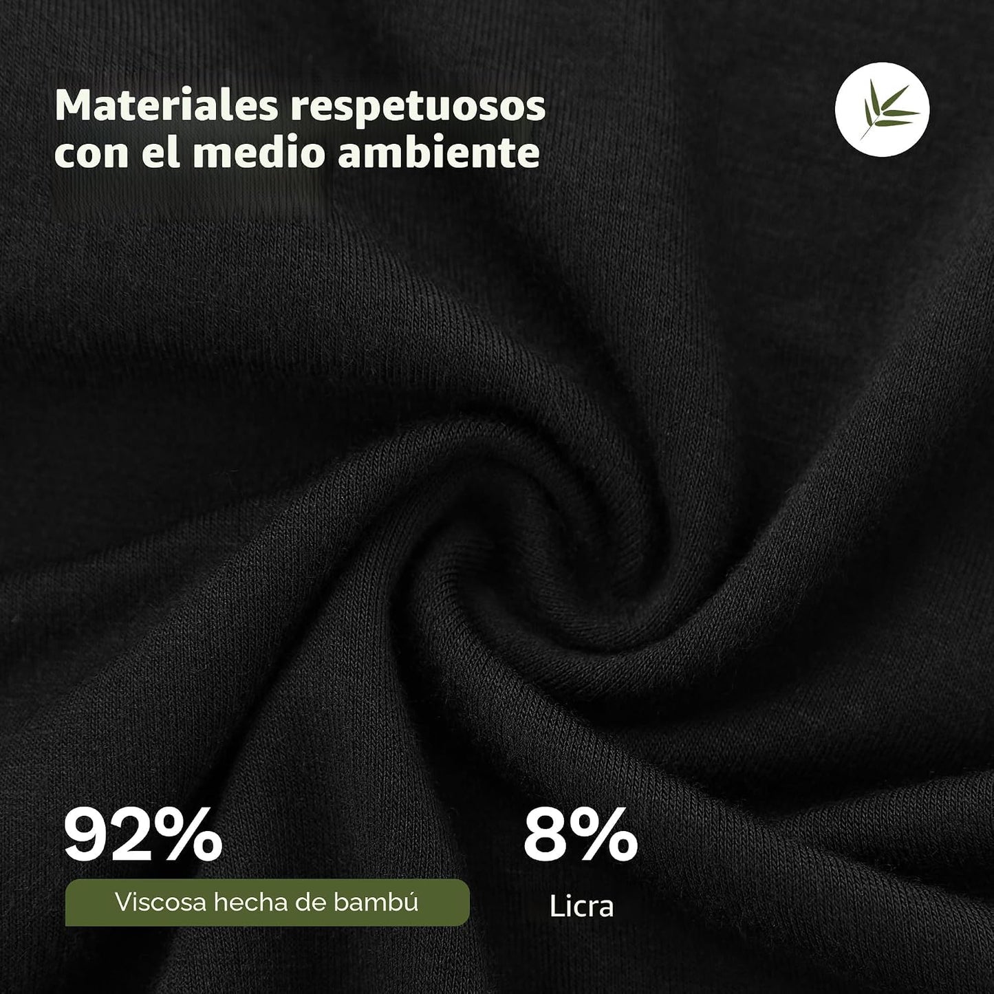 BAMBOO COOL Calzoncillos tipo bóxer ultra transpirables para hombre...