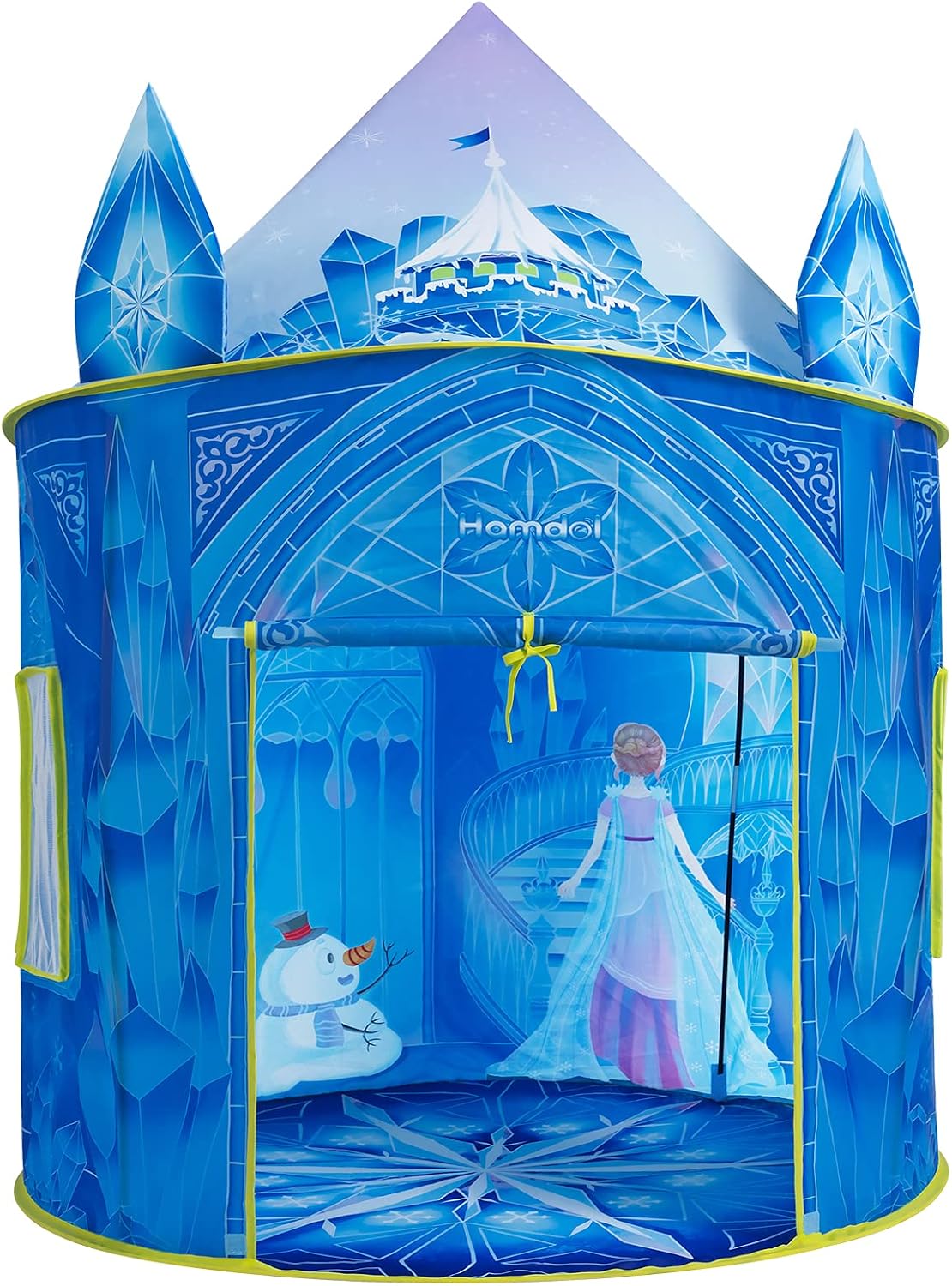 Hamdol Tienda de campaña de princesa para niñas, juguete congelado,...