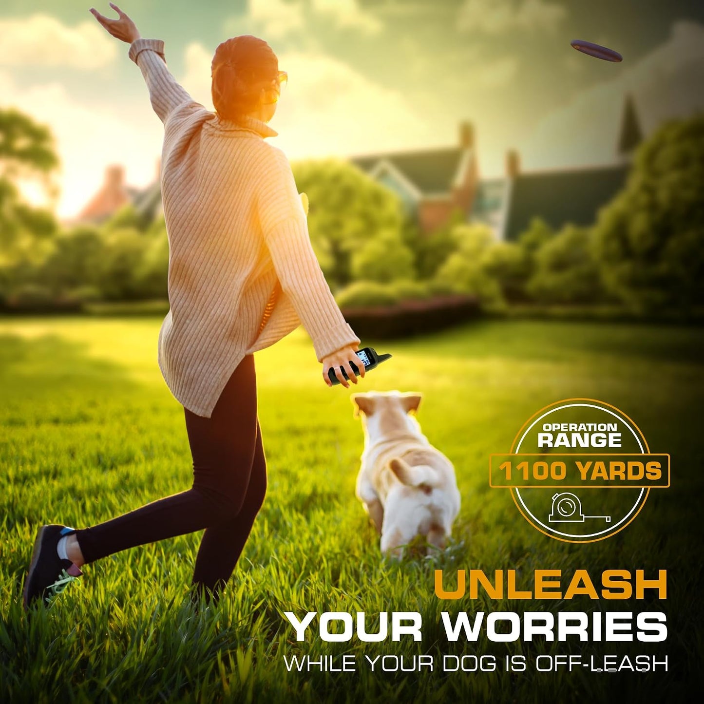 INVIROX Collar de entrenamiento para perros grandes X2 [Edición 202...