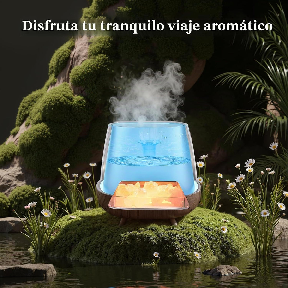 OUWEDW Difusor de aceite esencial para el hogar, difusor de aromate...