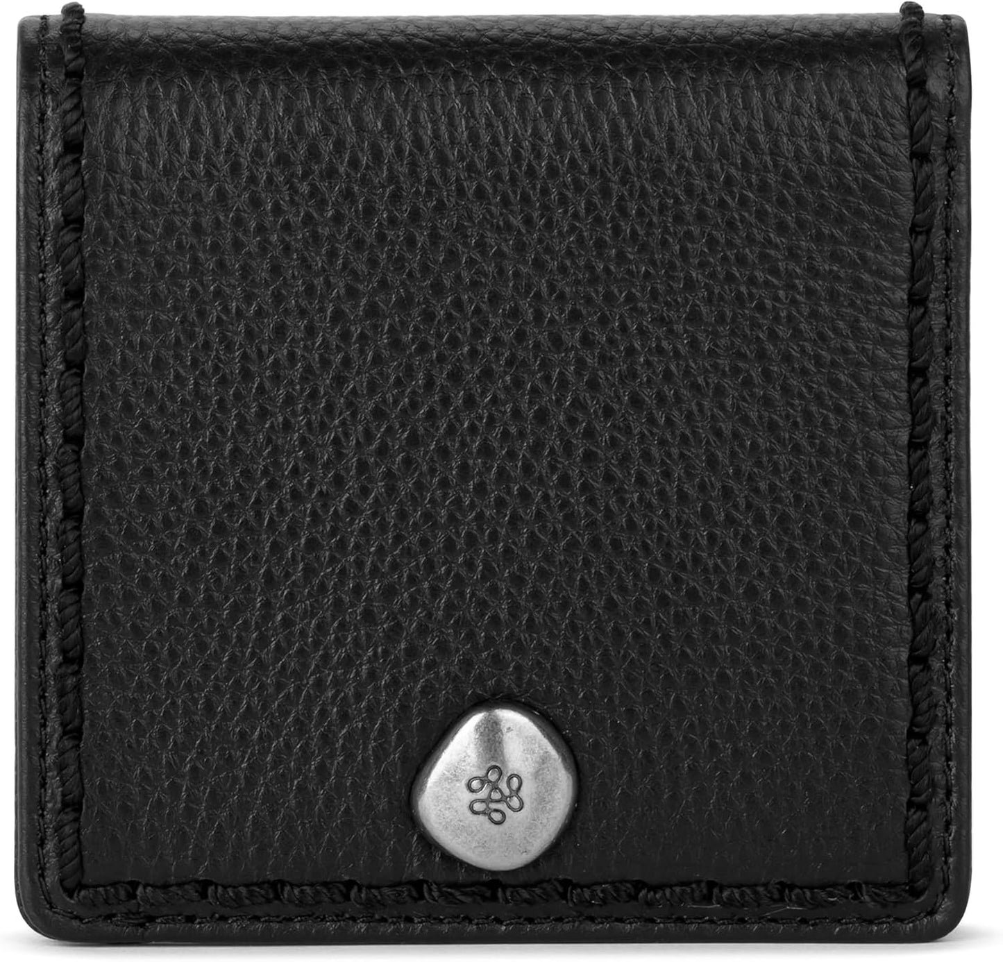 The Sak Mira - Cartera pequeña de piel para mujer, cierre a presión...
