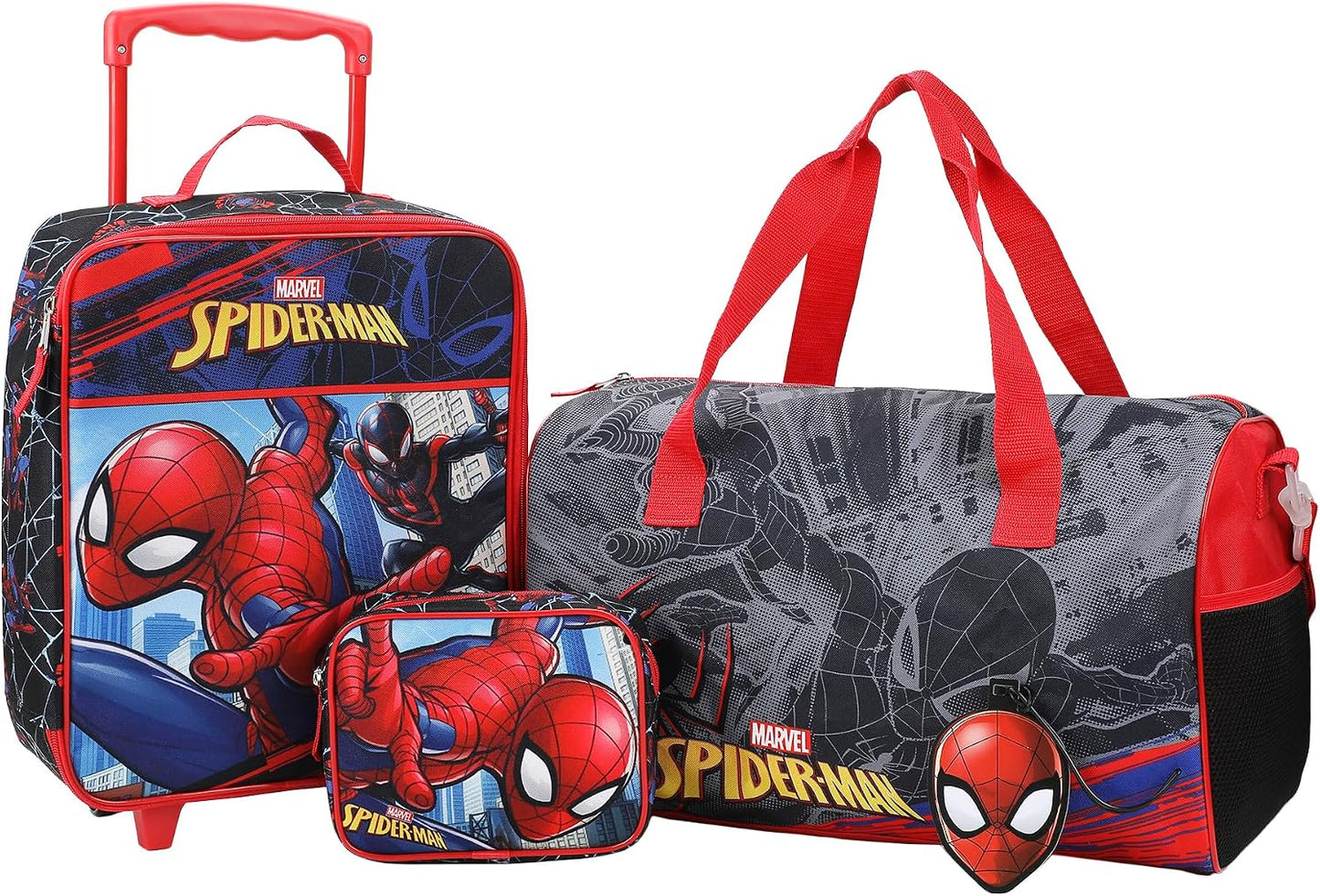 Bioworld Spider-Man y Miles Morales: Set de Viaje para Jóvenes de 4...