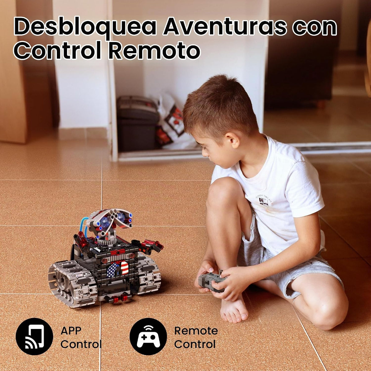 Sillbird Kit de construcción de robots, regalos STEM para niños de...
