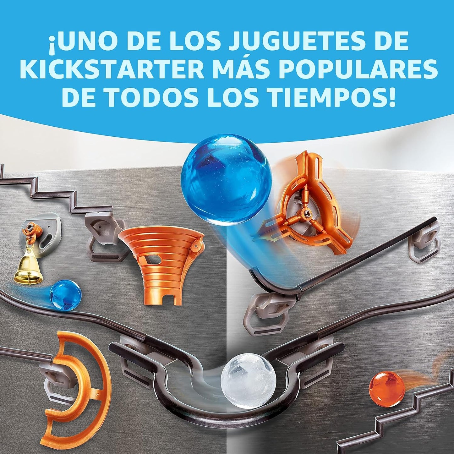 National Geographic Magnetic Marble Run - Juego de construcción STE...