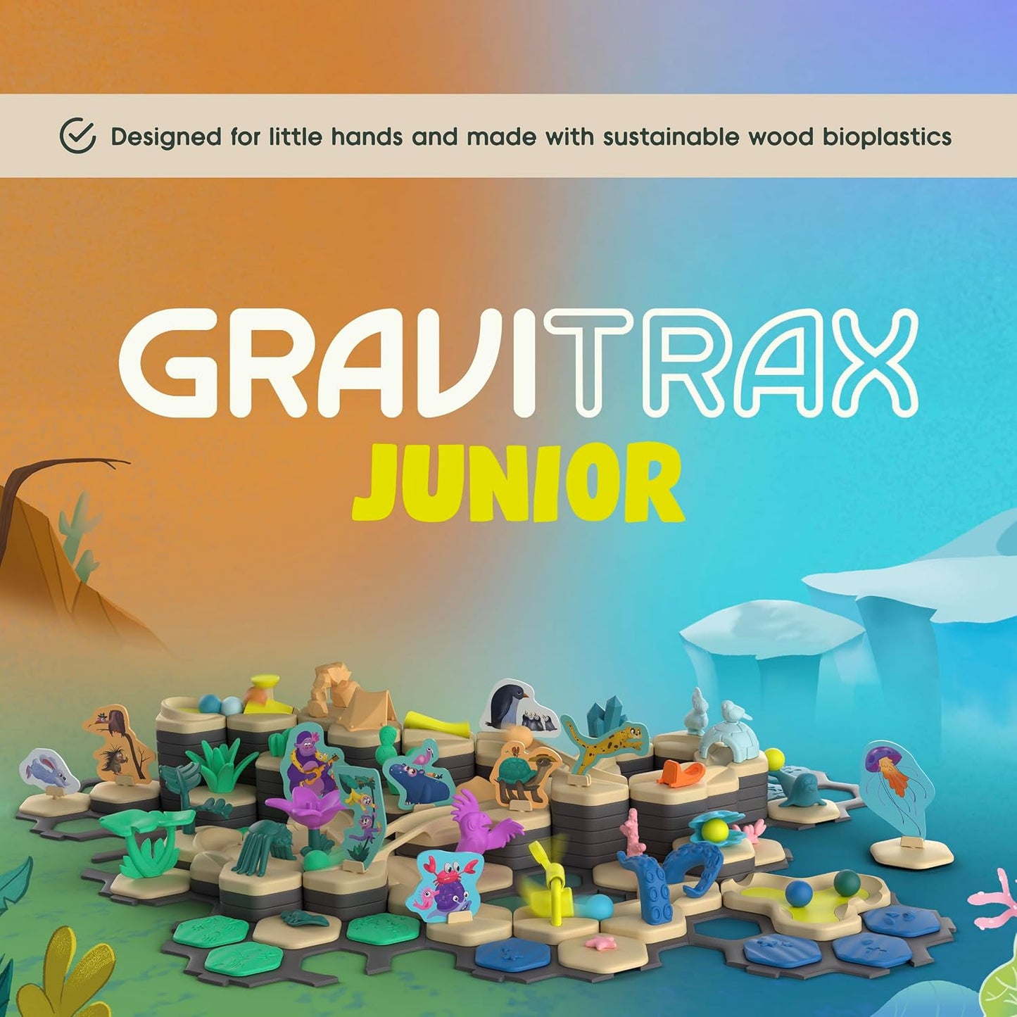 Ravensburger GraviTrax Junior Set de Inicio XXL - Mi Planeta - Dive...