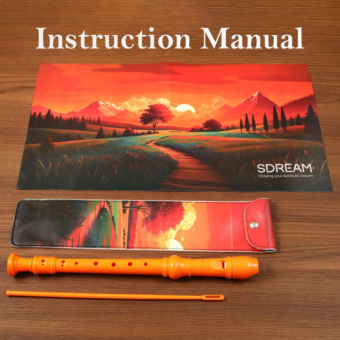 SDREAM Instrumento de Flauta Dulce Soprano para Niños y Adultos - F...