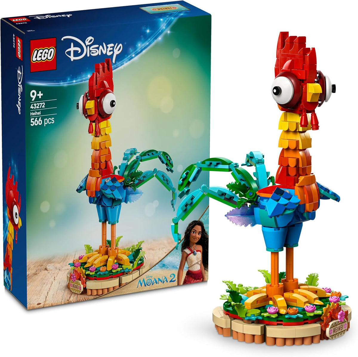 LEGO 43272 Disney Princess Hey Toy Juguetes de construcción para ni...