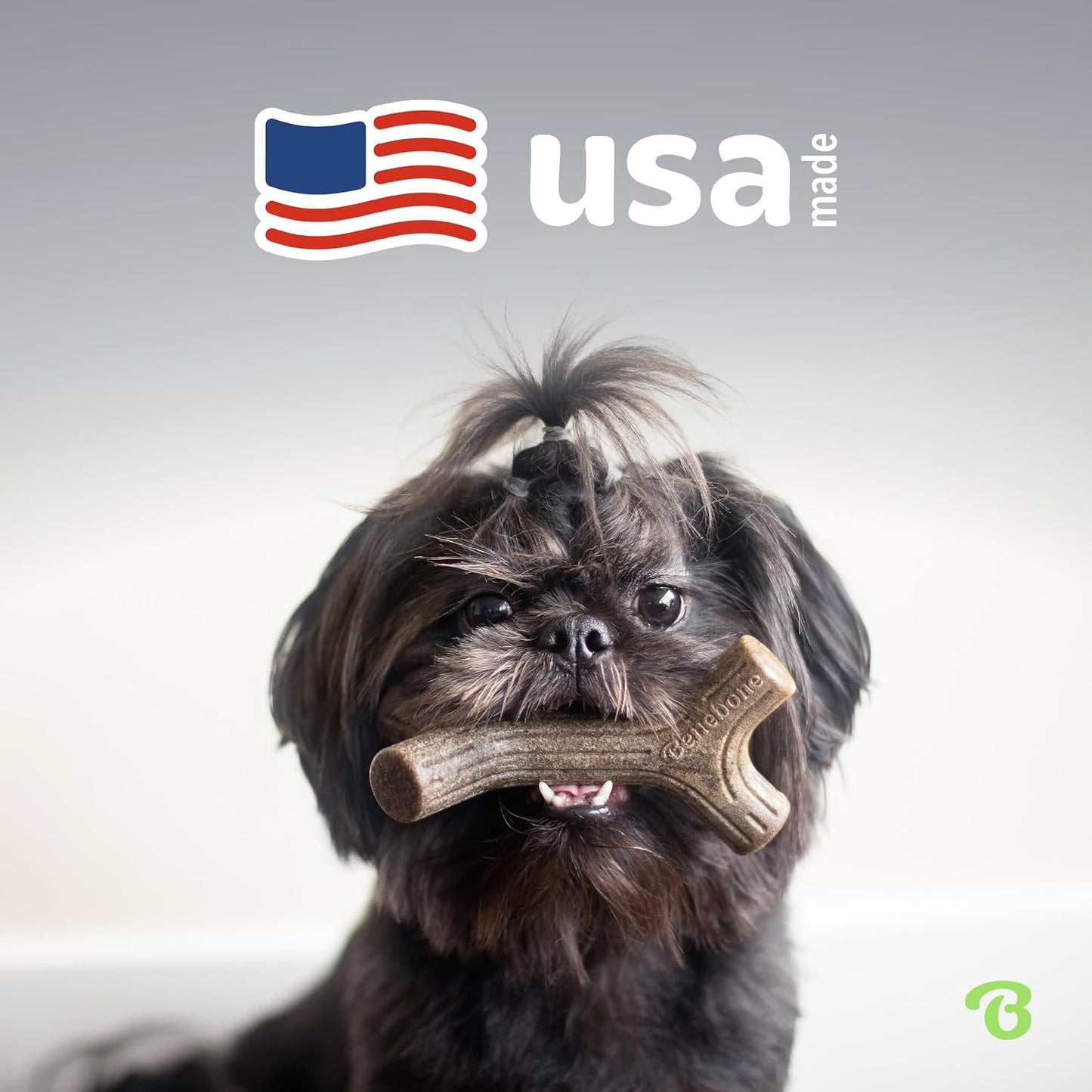 Benebone Paquete de 4 juguetes grandes para perros para masticadore...