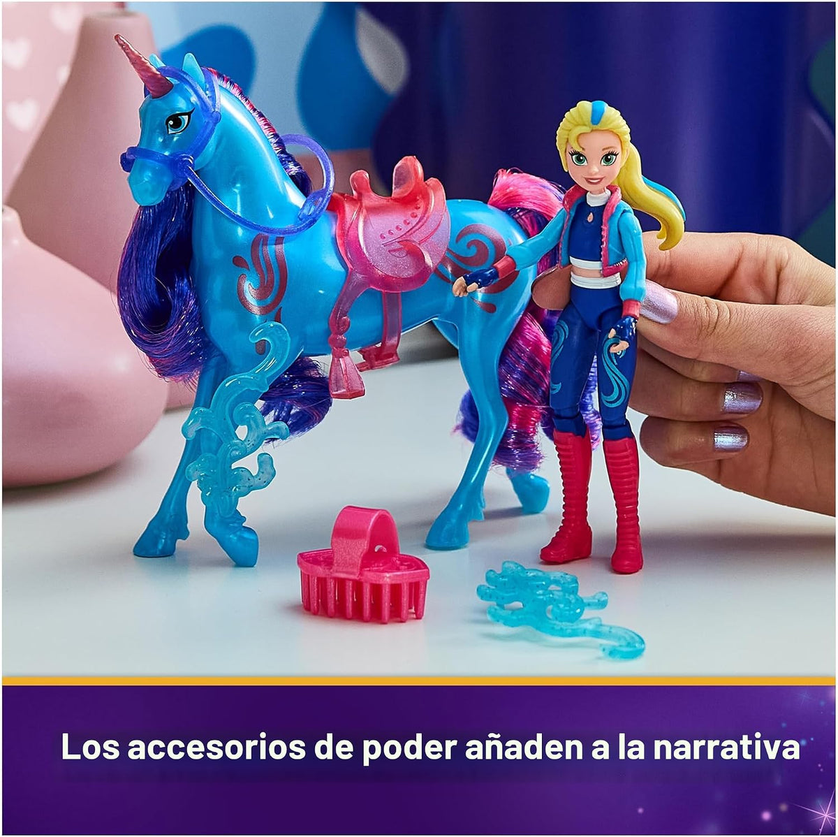 Academia de Unicornios, Set de Isabel y River Poder de la Amistad c...