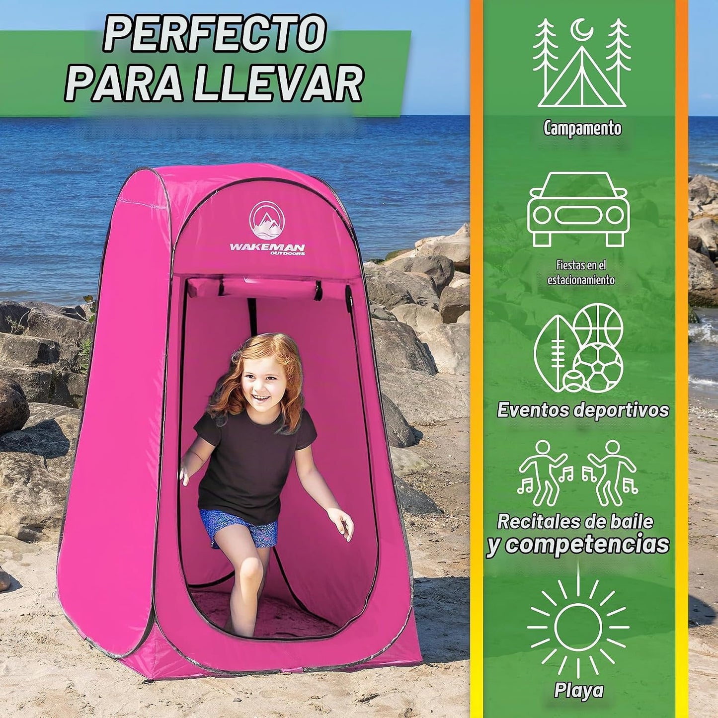 Wakeman Mini tienda de campaña desplegable para niños, playa y camp...