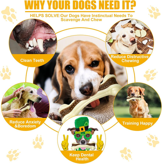 Sosation 10 juguetes masticables para perros para masticadores agre...