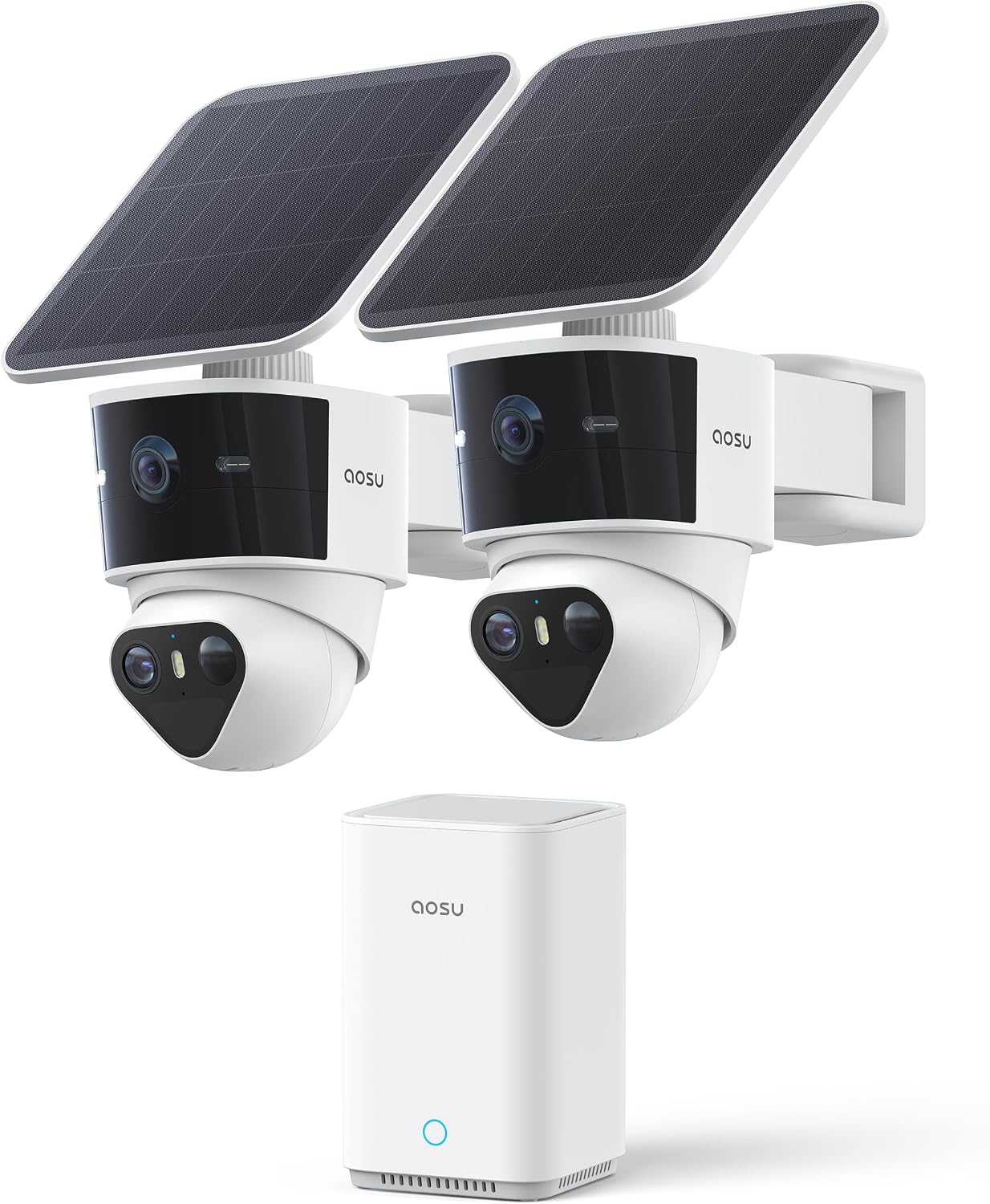 aosu T2 Pro Cámaras de seguridad solares inalámbricas para exterior...