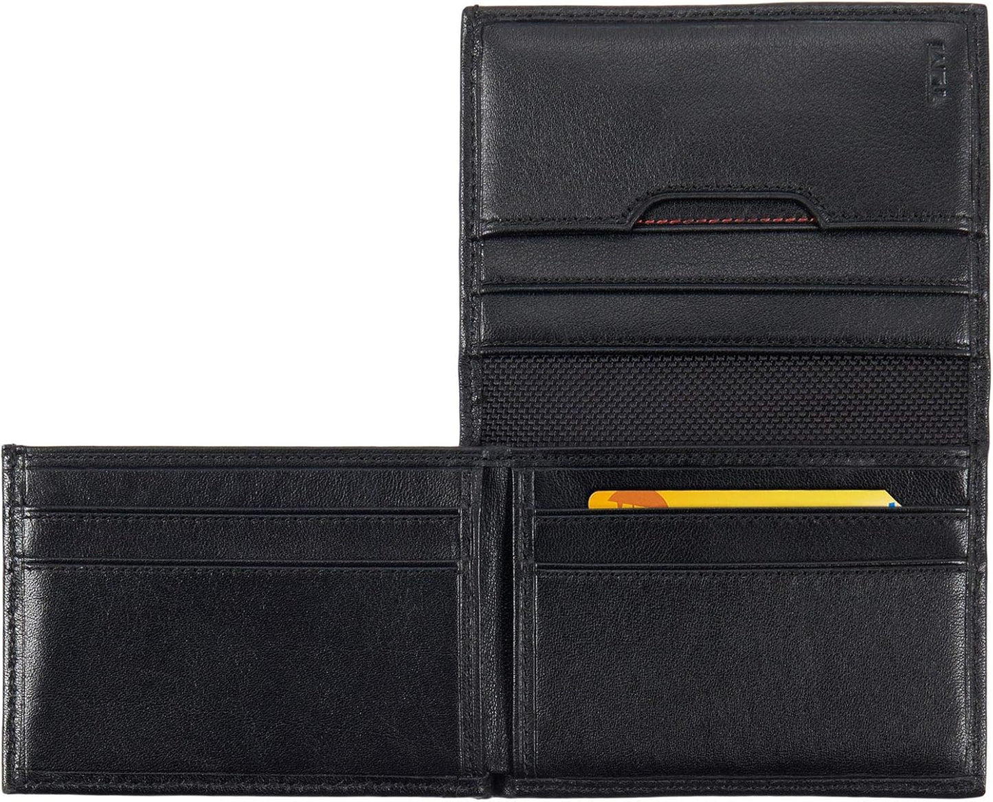 TUMI - Cartera Delta L-Fold con RFID ID Lock para Hombre - Negro, N...