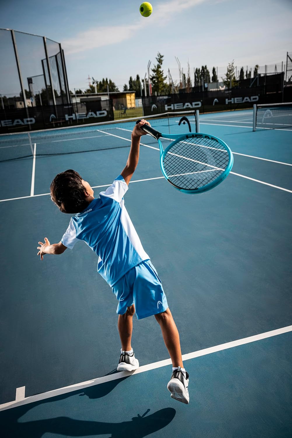 HEAD Raqueta de tenis Boom Jr. 2026 | Pre-encordado, edades 9-11