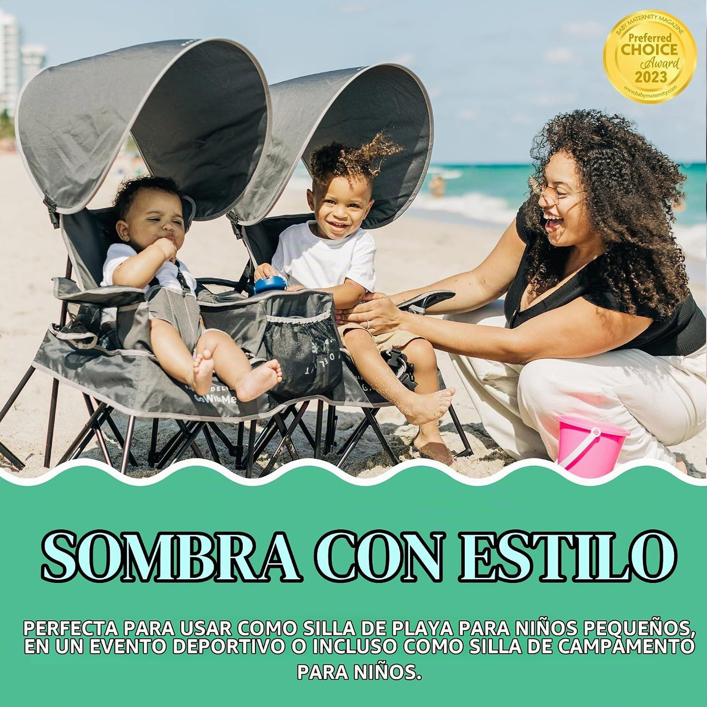 Baby Delight Go with Me Duo Deluxe - Silla portátil para niños, asi...